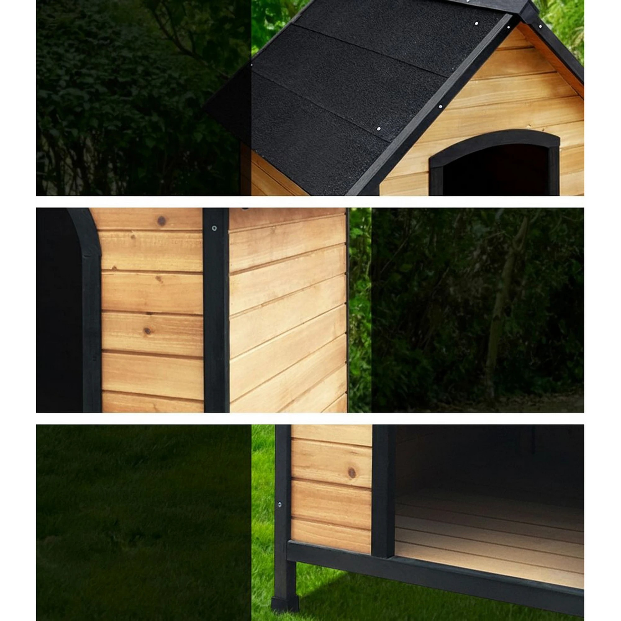 5 i.Pet Dog Kennel Outdoor House Pet Puppy House XL Crate Cabin Waterproof - Multi, 5 of 7