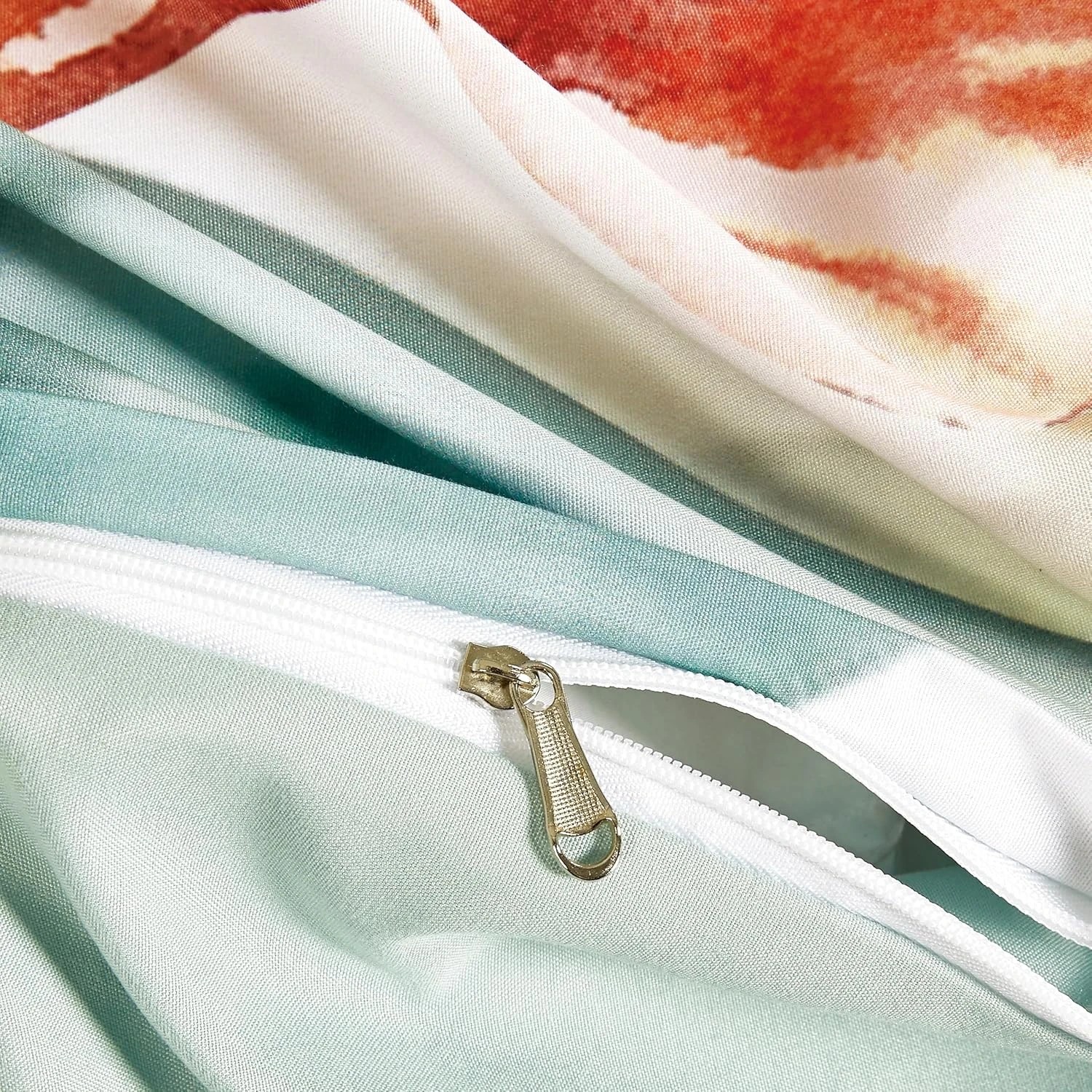 3 CleverPolly Printed Microfibre Reversible Quilt Cover Set - Flora - Queen Bed, 3 of 5