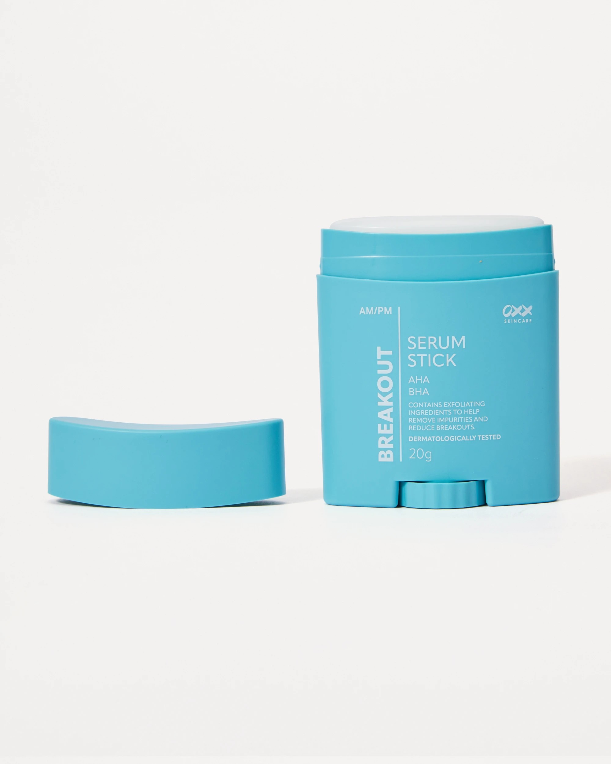 1 OXX Skincare Breakout Serum Stick 20g - AHA and BHA, 1 of 6