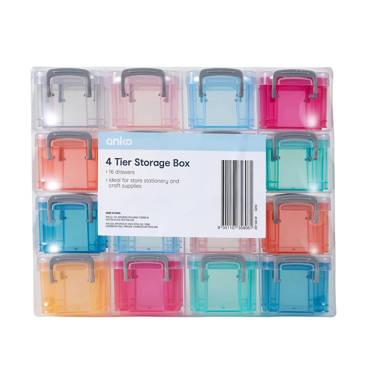 9 4 Tier Storage Box, 9 of 10