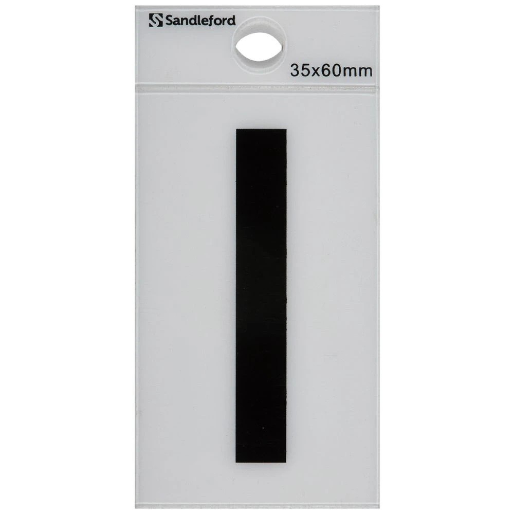 1 Sandleford I Self-adhesive Letter White 60 x 35mm, 1 of 1