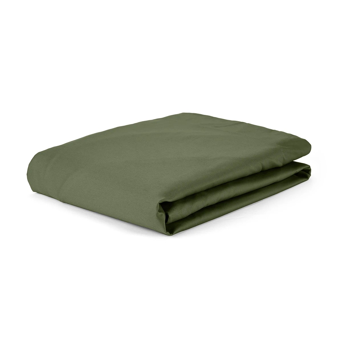 2 500 Thread Count Cotton Fitted Sheet - King Bed, Forest, 2 of 3