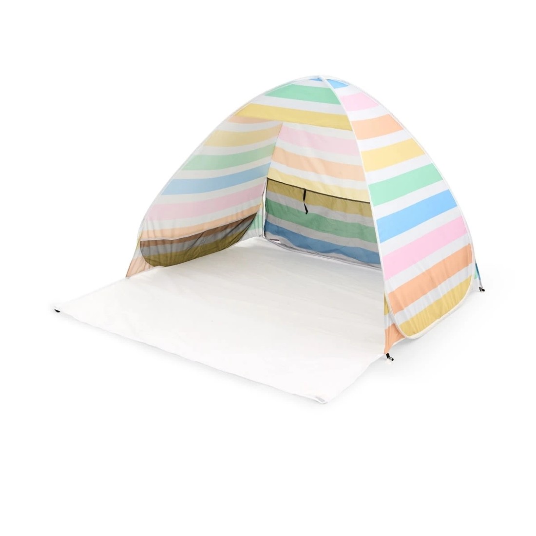 3 Pop Up Beach Shelter - Gelato Stripe, 3 of 9
