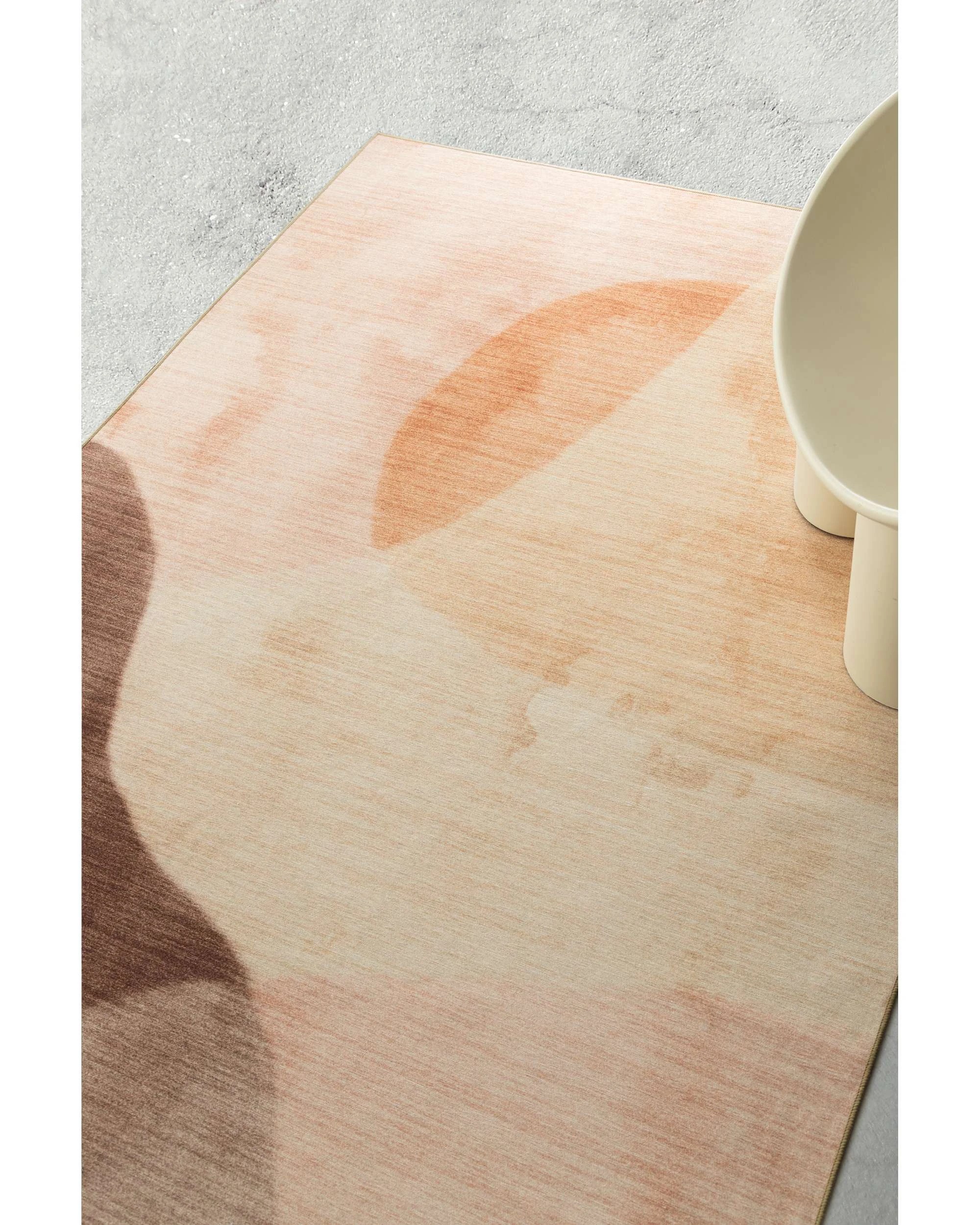 3 Loopsie Camas Blush Abstract Indoor Outdoor Washable Rug-230cm x 160cm - Pink, 3 of 7