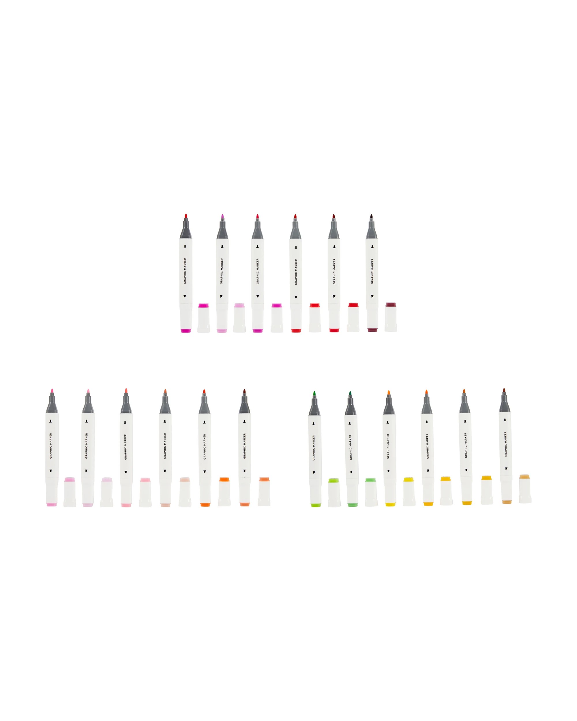 4 36 Pack Double Ended Markers, 4 of 9