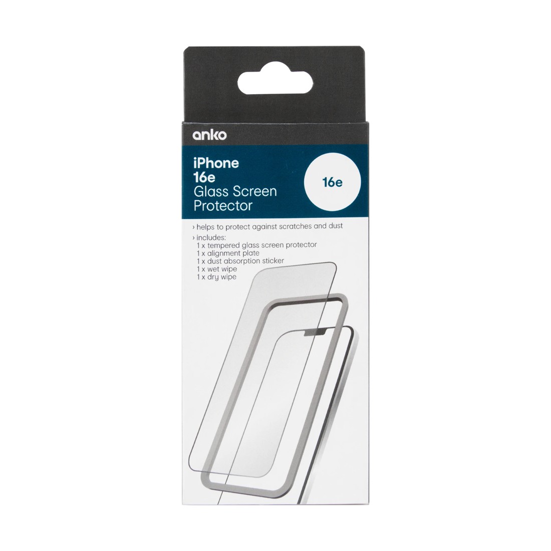 1 iPhone 16e Screen Protector, 1 of 3