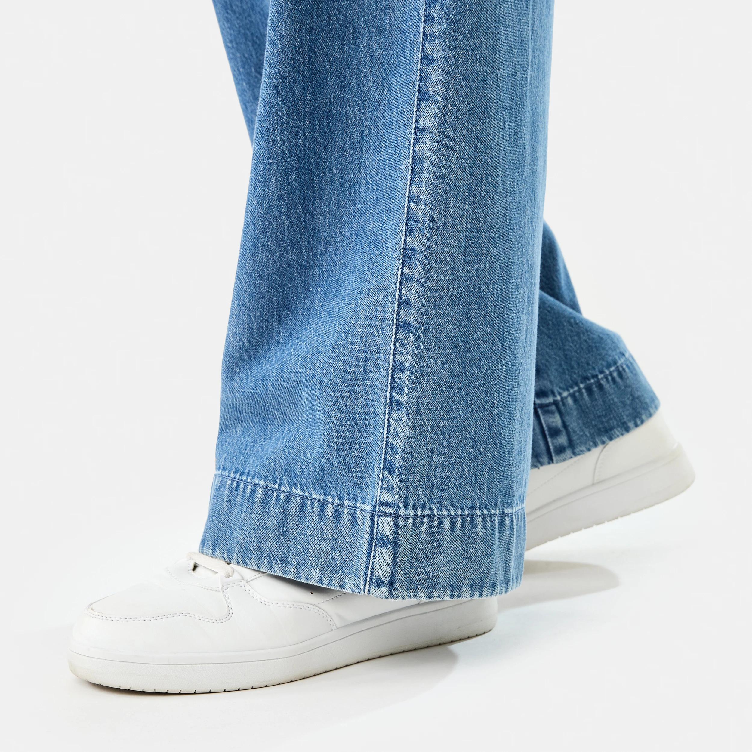 7 Comfort Wide Leg Jeans MID WASH, 7 of 11