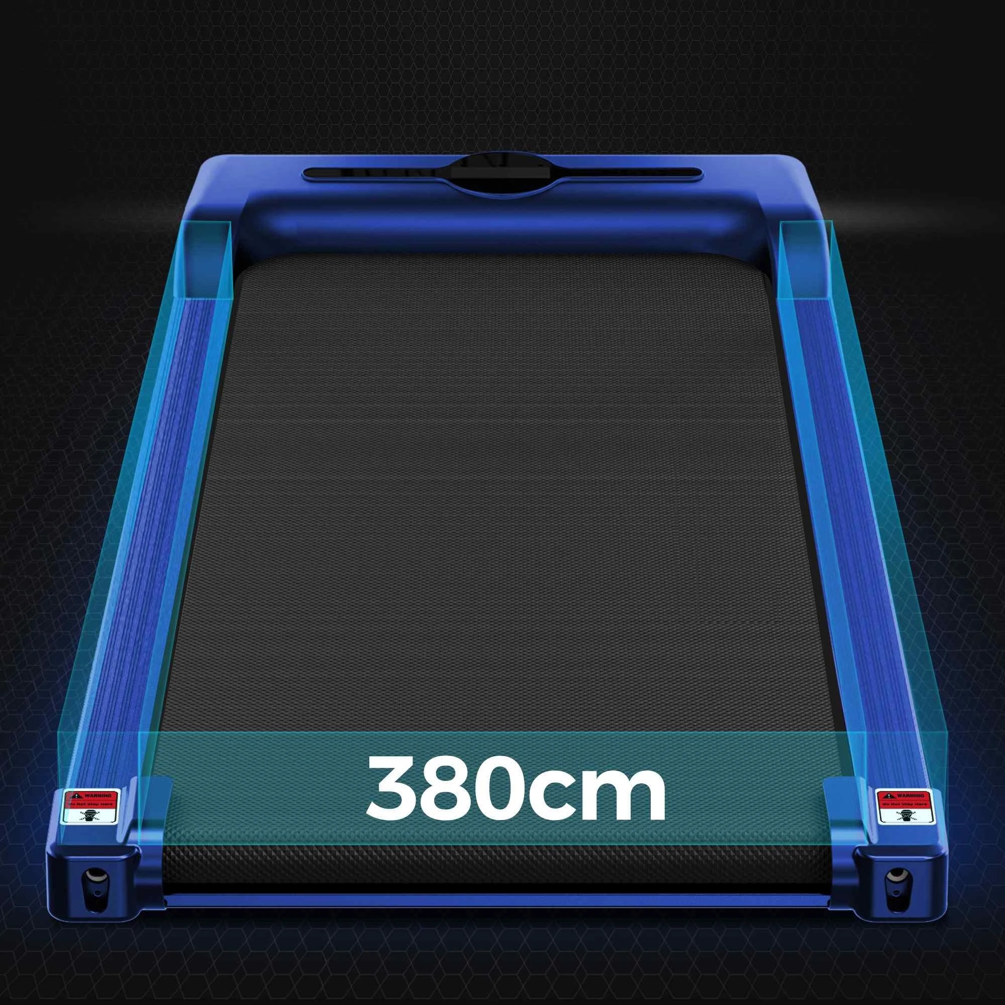 8 Black Lord Treadmill Electric Walking Pad Fitness Home Gym - Blue, 8 of 10