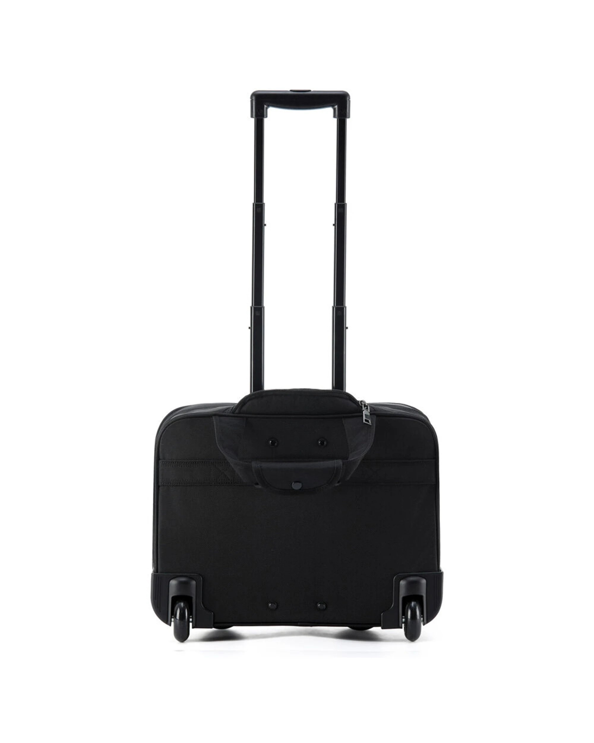 1 Tosca Travelling Business Trolley Case With Laptop Compartment - Black, 1 of 1