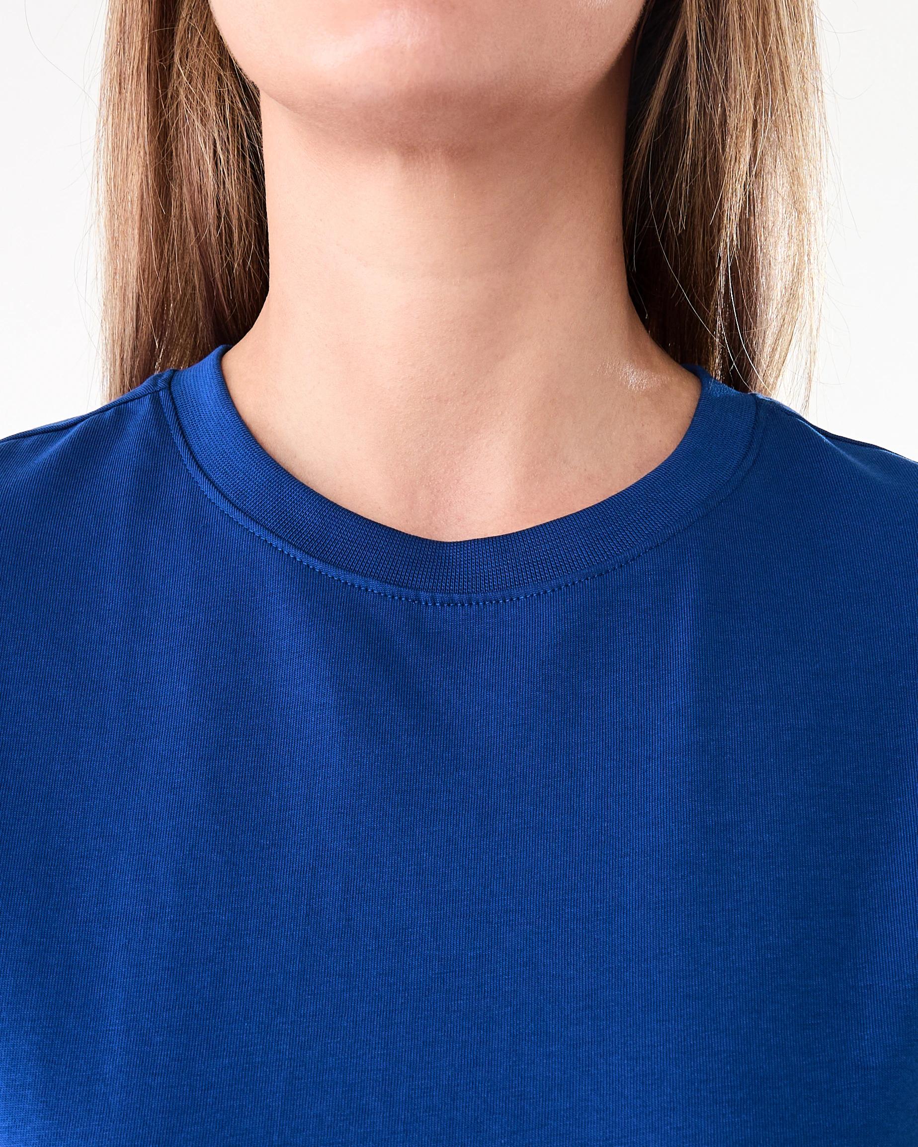 5 Short Sleeve Oversized Boyfriend T-shirt Deep Blue, 5 of 6