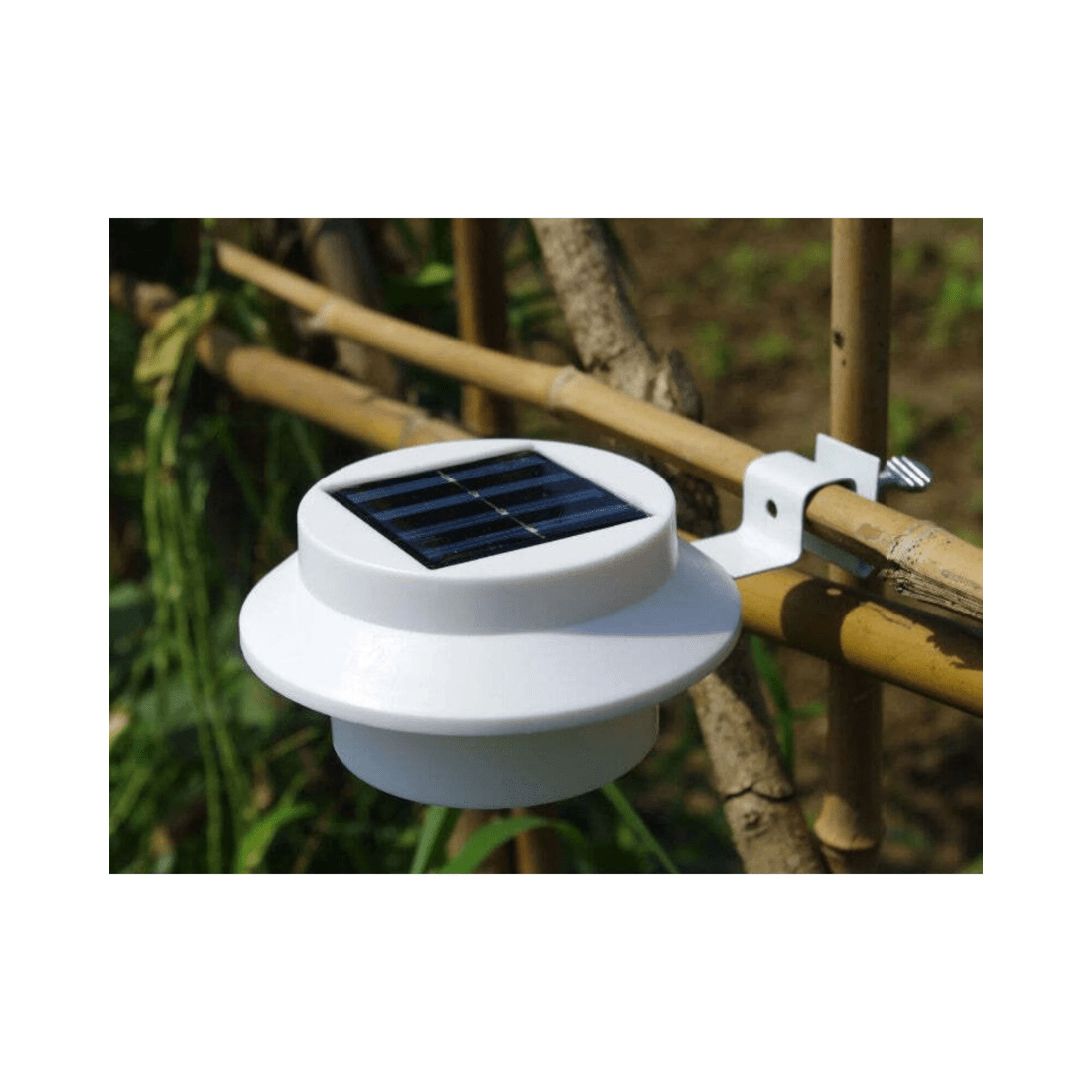 3 Lenoxx Solar Multipurpose Light (3-Piece, White) w/ Screw & Mount, Energy-Saving, 3 of 4