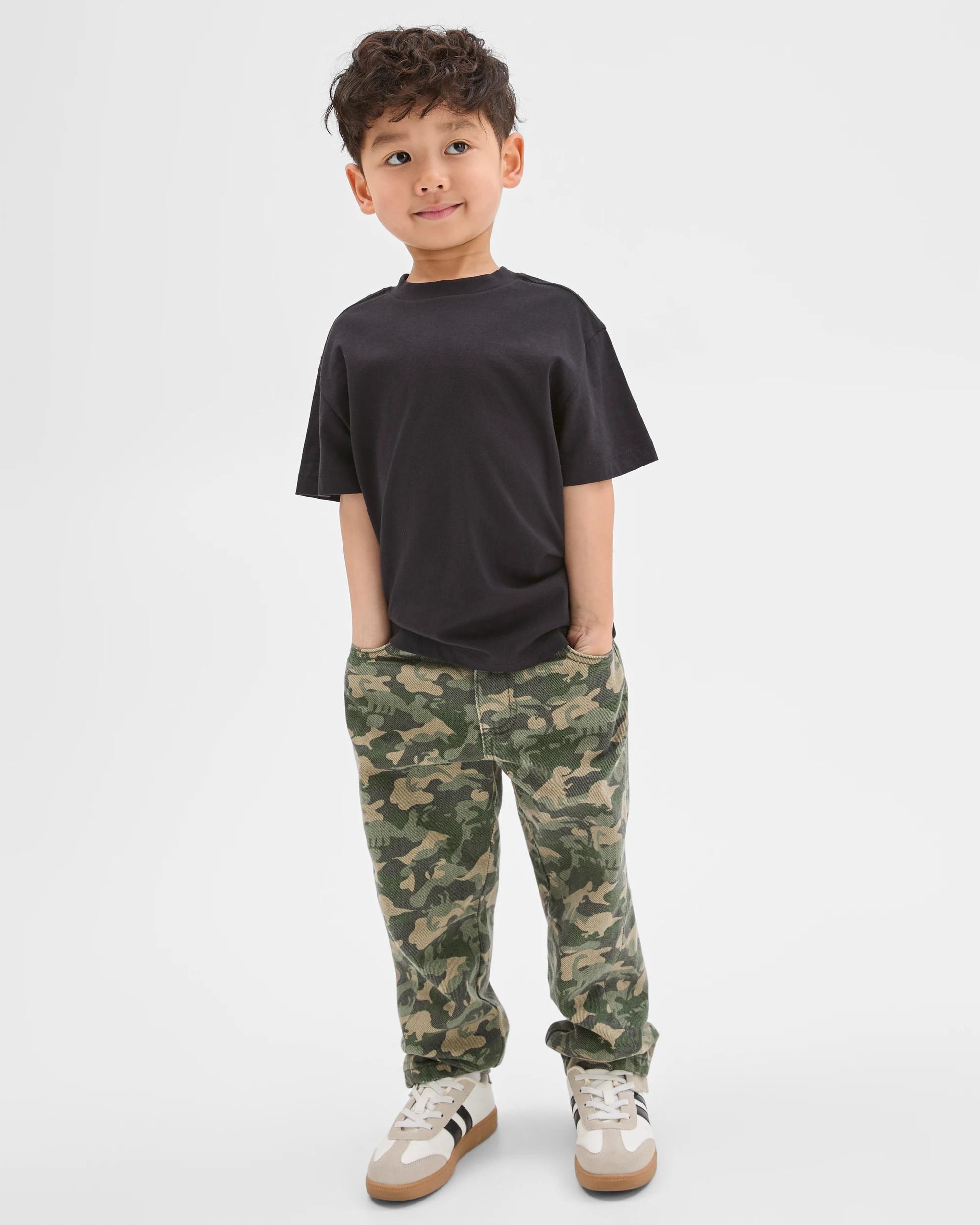 2 Target Denim Straight Leg Denim Jeans CAMO, 2 of 7