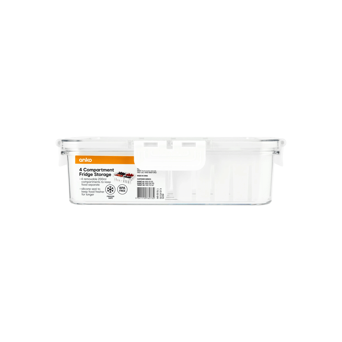 10 4 Compartment Fridge Storage, 10 of 10