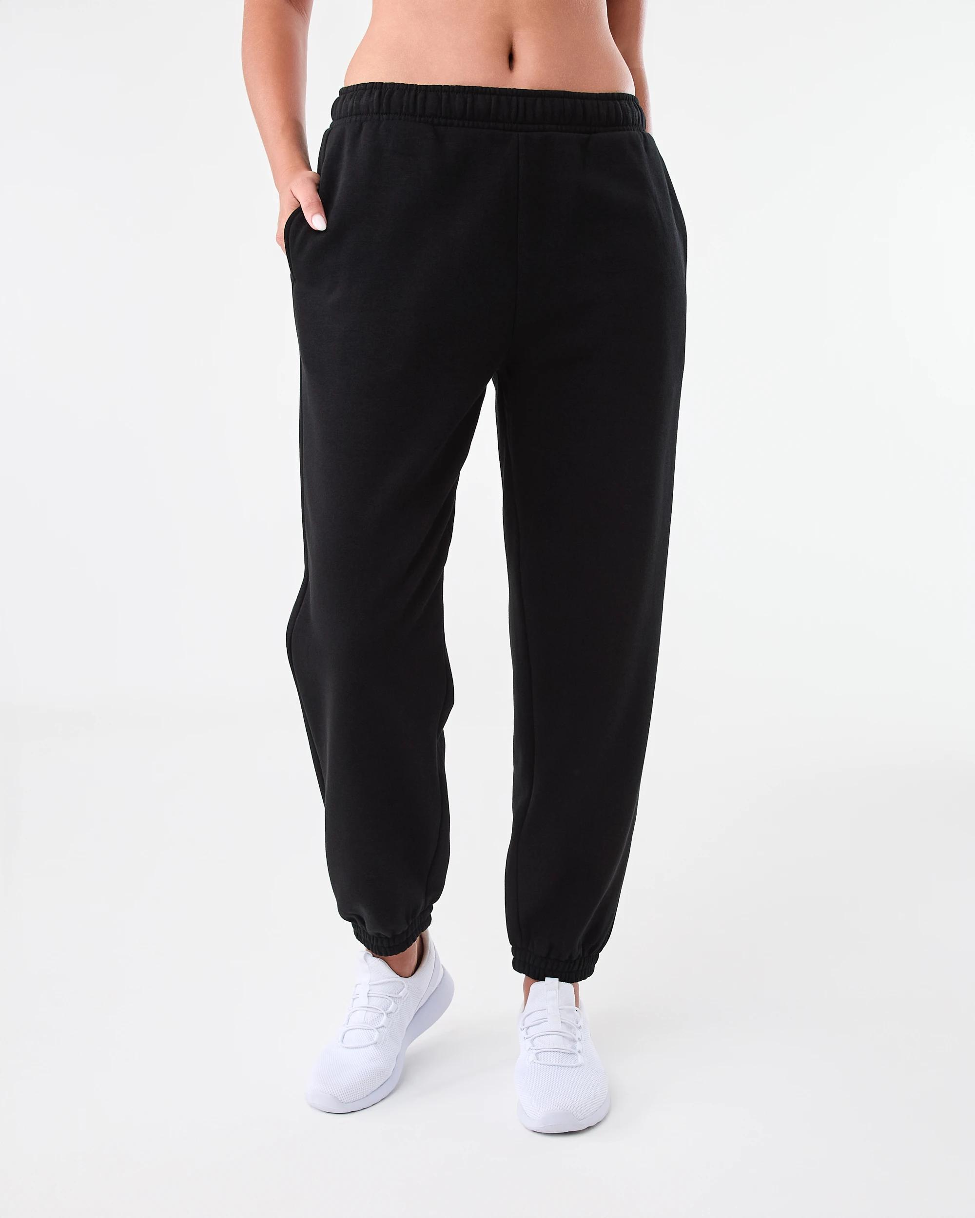 1 Tracksuit Cuff Joggers Black, 1 of 5