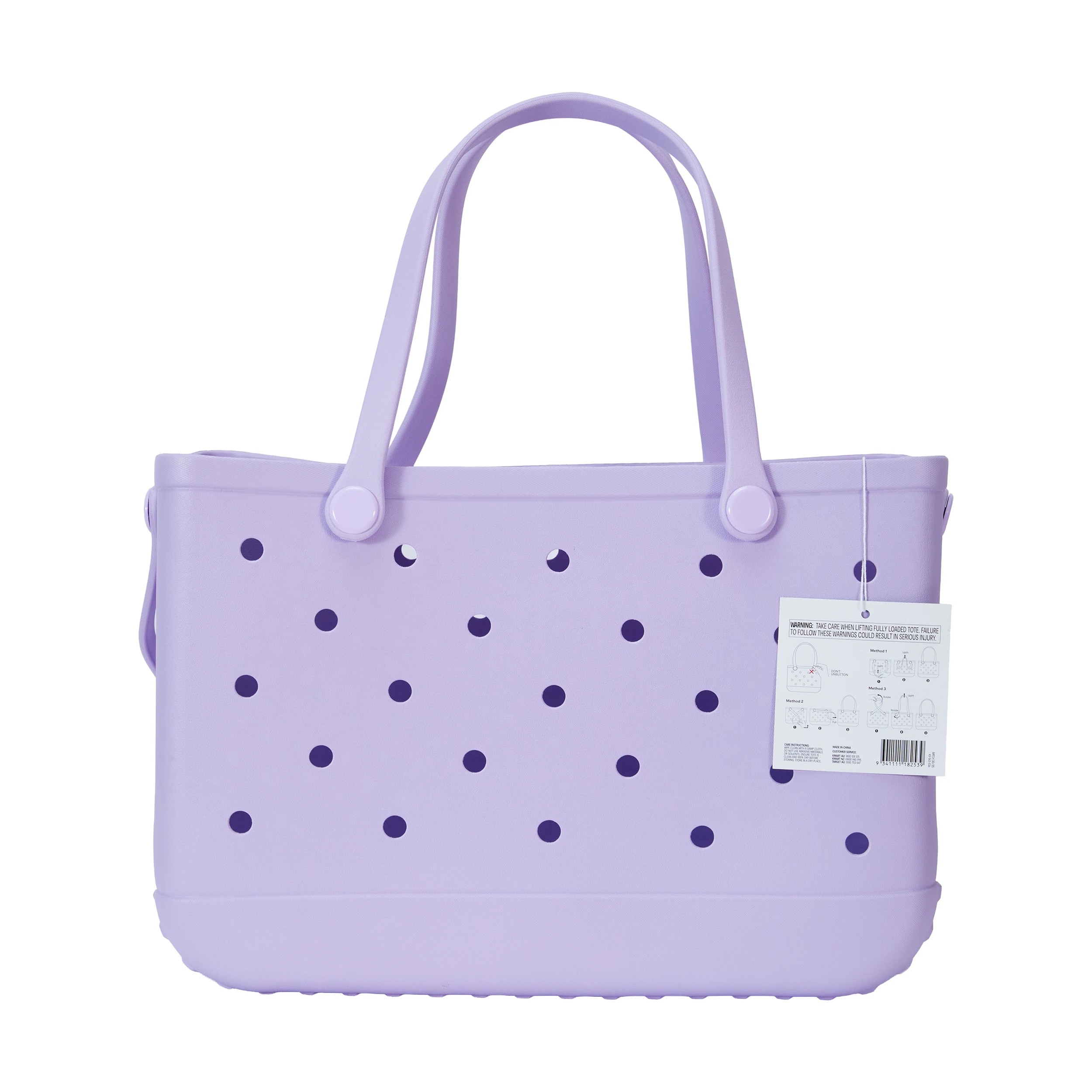 10 EVA Tote Bag - Lilac, 10 of 10