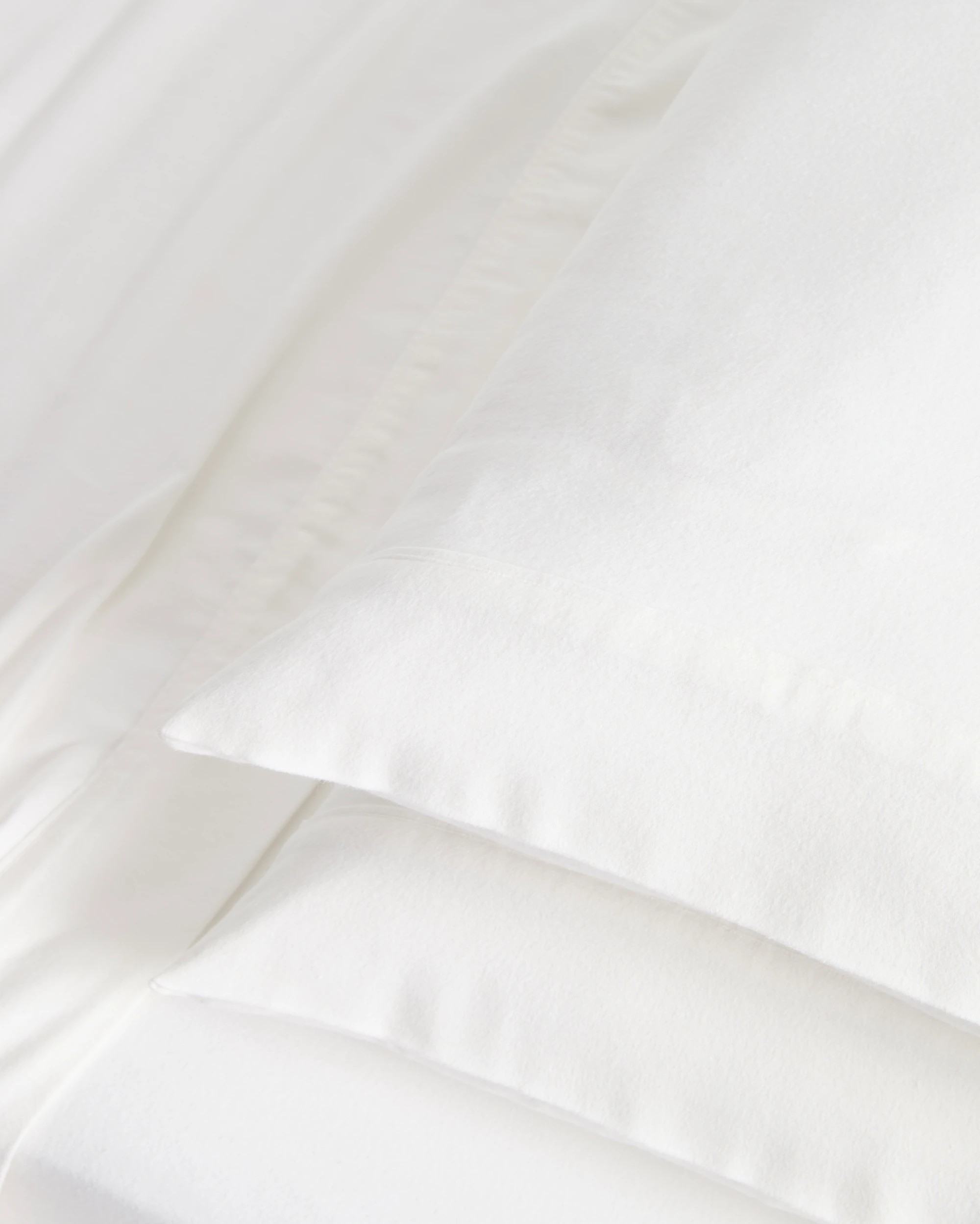 2 Target Kai Flannelette Sheet Set - Queen Bed - White, 2 of 4