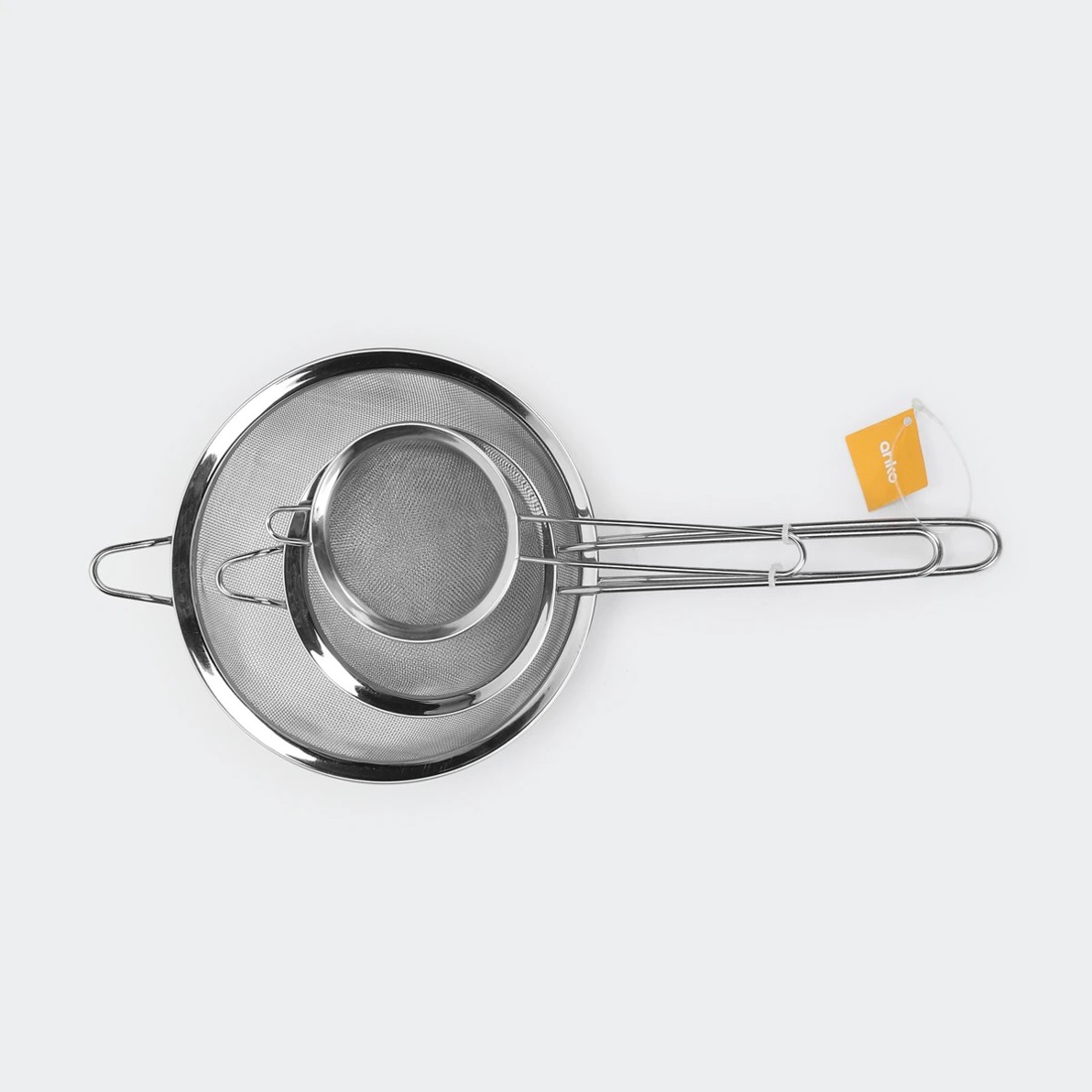 6 3 Metal Strainers, 6 of 6