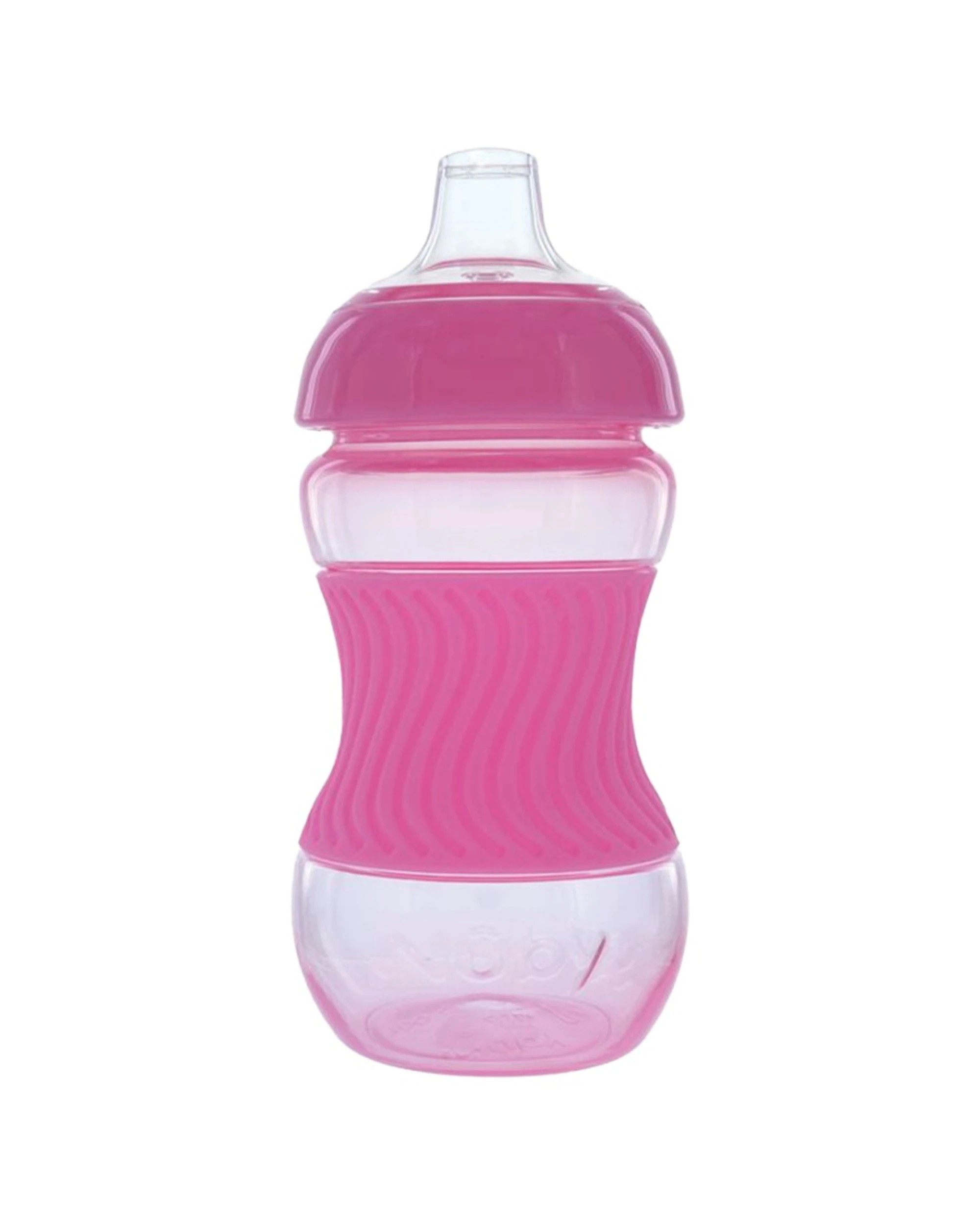2 Nuby 6pc Mini Gripper Soft Spout Sippy Cup Touch Flo Valve Baby 180ml - Multi, 2 of 3