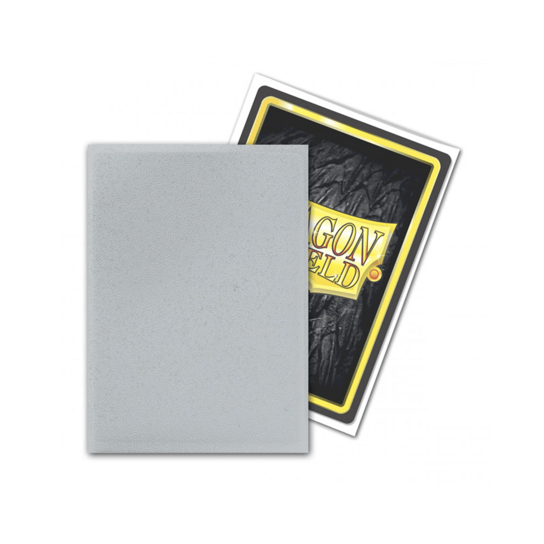 2 Arcane Tinmen Aps Dragon Shield Caelum Matte Silver Sleeves 100 Pack, 2 of 2
