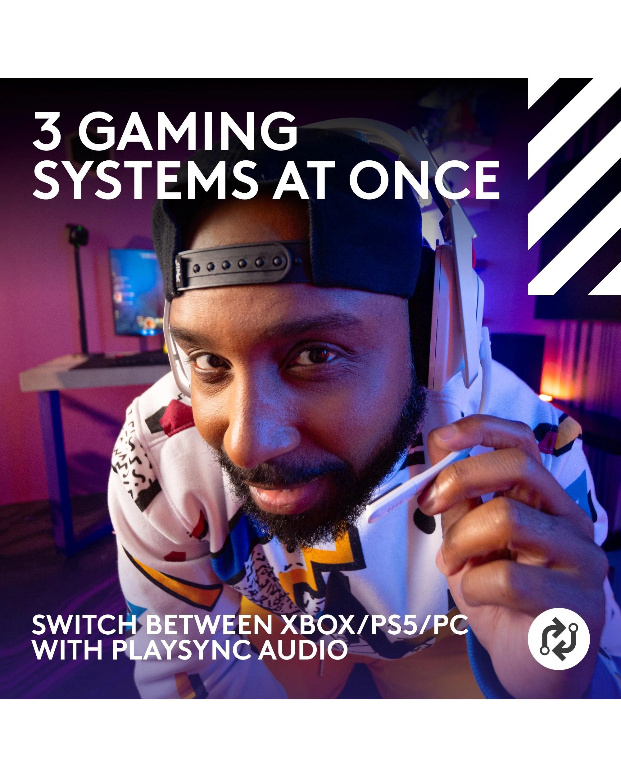 6 Logitech G Astro A50 LIGHTSPEED Wireless Gaming Headset + Base Station - White, 6 of 10