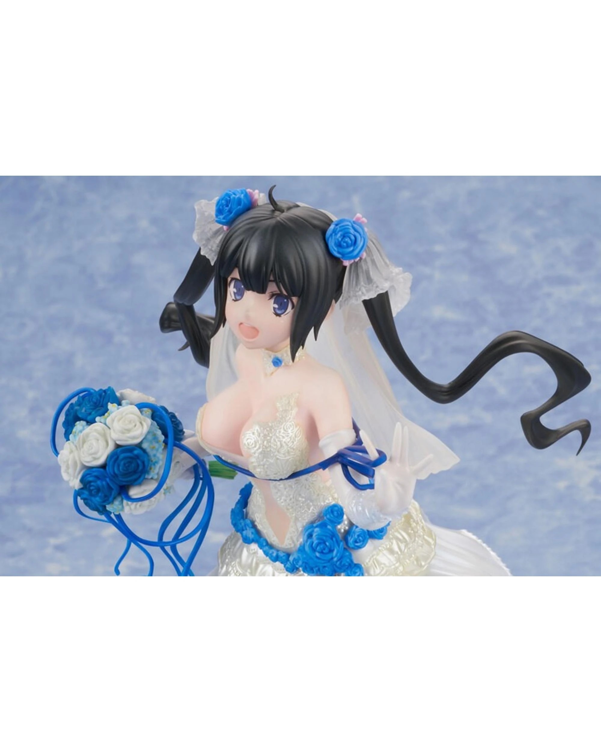 8 FuRyu Is It Wrong to Try to Pick Up Girls in a Dungeon IV Hestia Wedding Dress 1/7 Scale Figure, 8 of 10