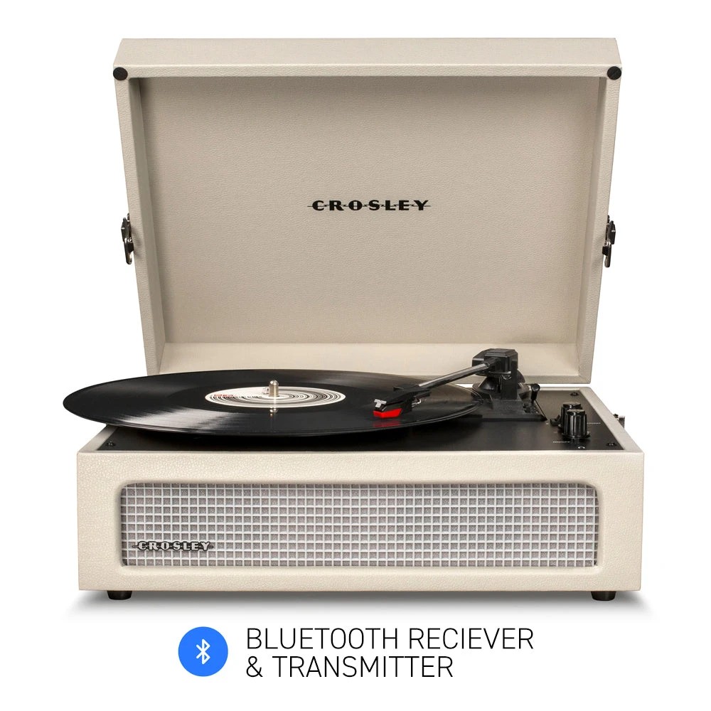 4 Crosley Voyager Dune - Bluetooth Portable Turntable - Beige, 4 of 6
