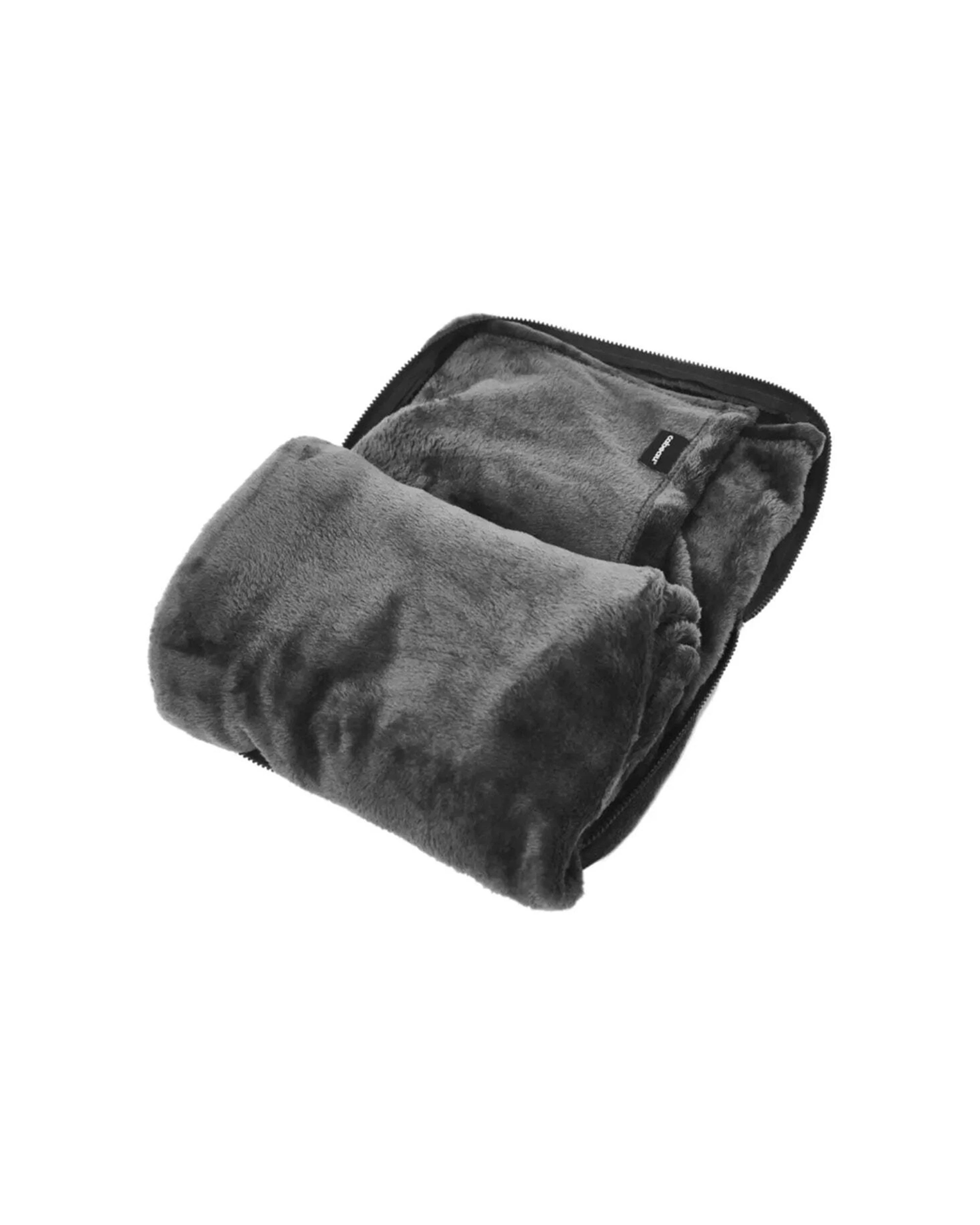 2 Cabeau Fold n Go 4-In-1 Travel Blanket Pillow Seat Cushion Lumbar Support Comfort Accessory - Black, 2 of 4