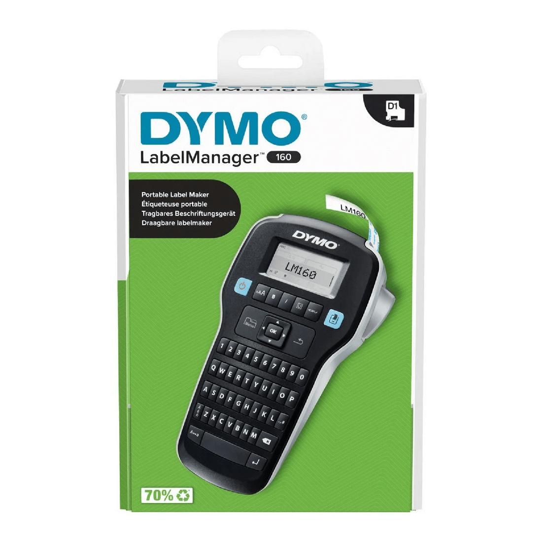 1 DYMO LabelManager Portable Label Maker 160P, 1 of 7