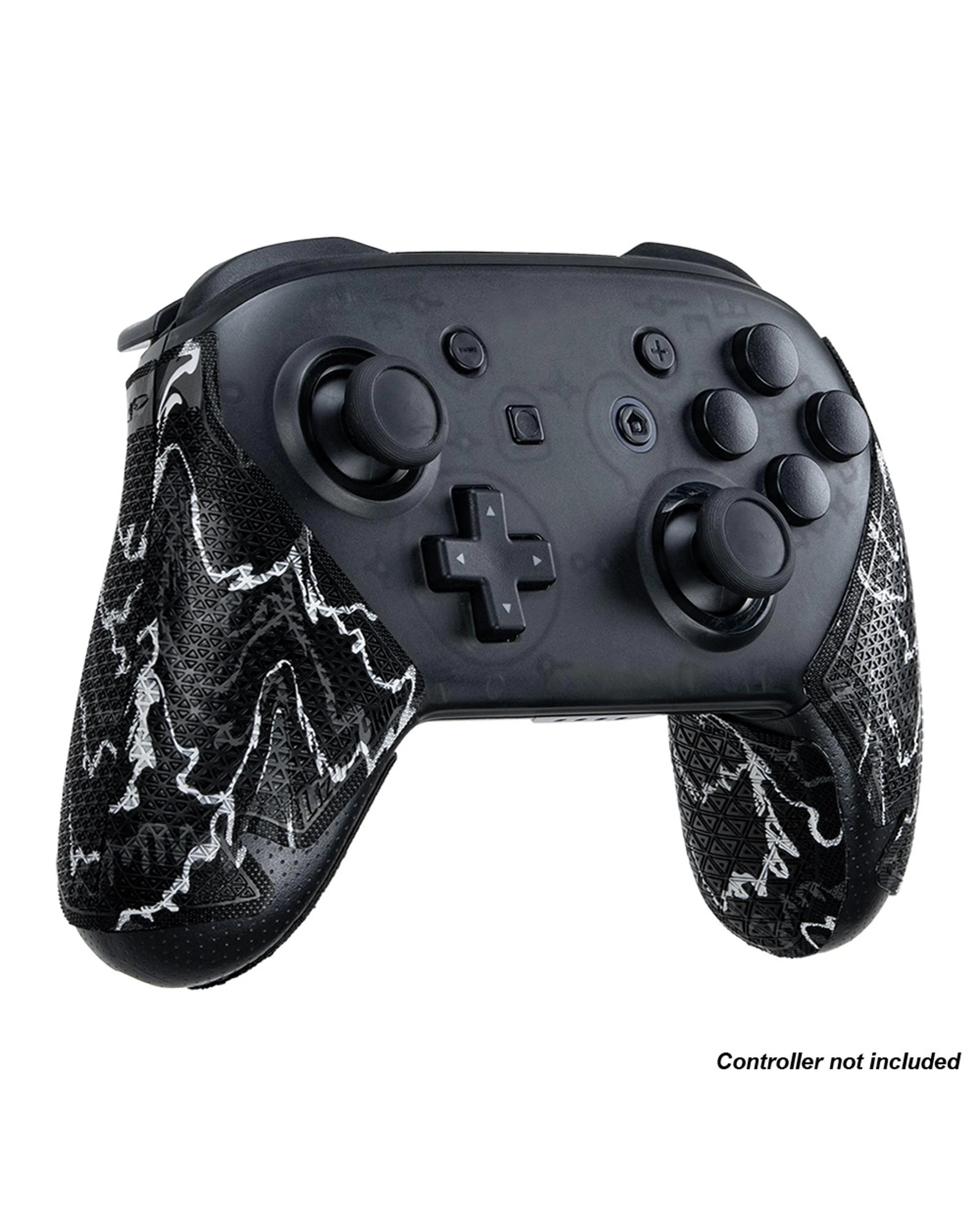 4 Lizard Skins DSP Skin for Switch Pro Controller - Black Camo - Black, 4 of 5