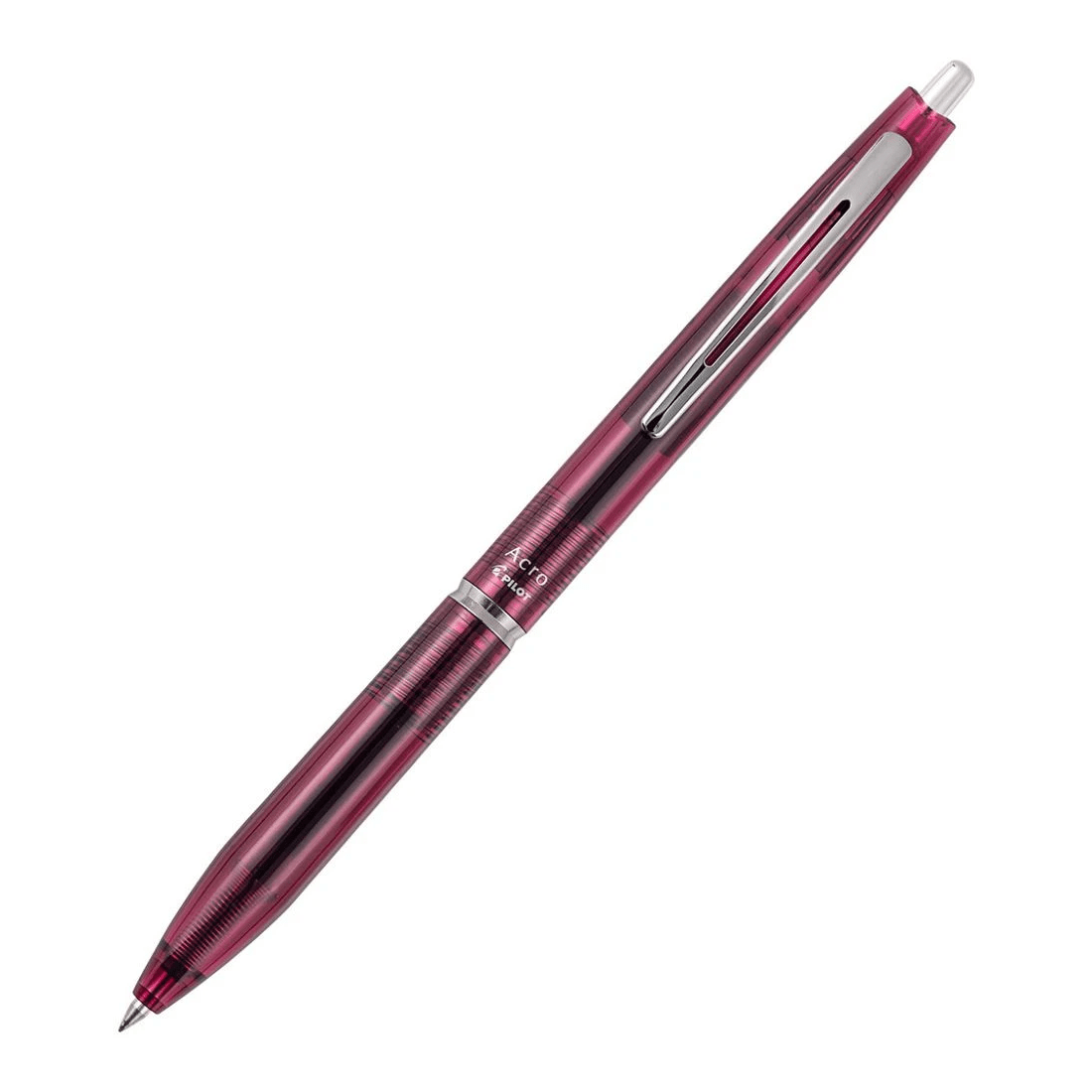 2 PILOT Acro 300 0.5mm Hybrid Ballpoint Pen Red Barrel, 2 of 6