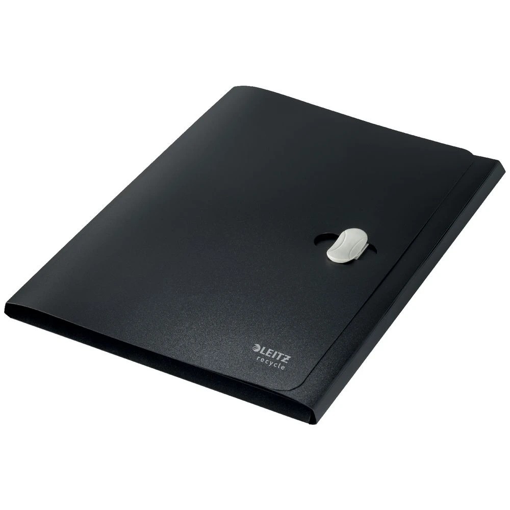 3 Leitz A4 3-Flap Folder Black, 3 of 3