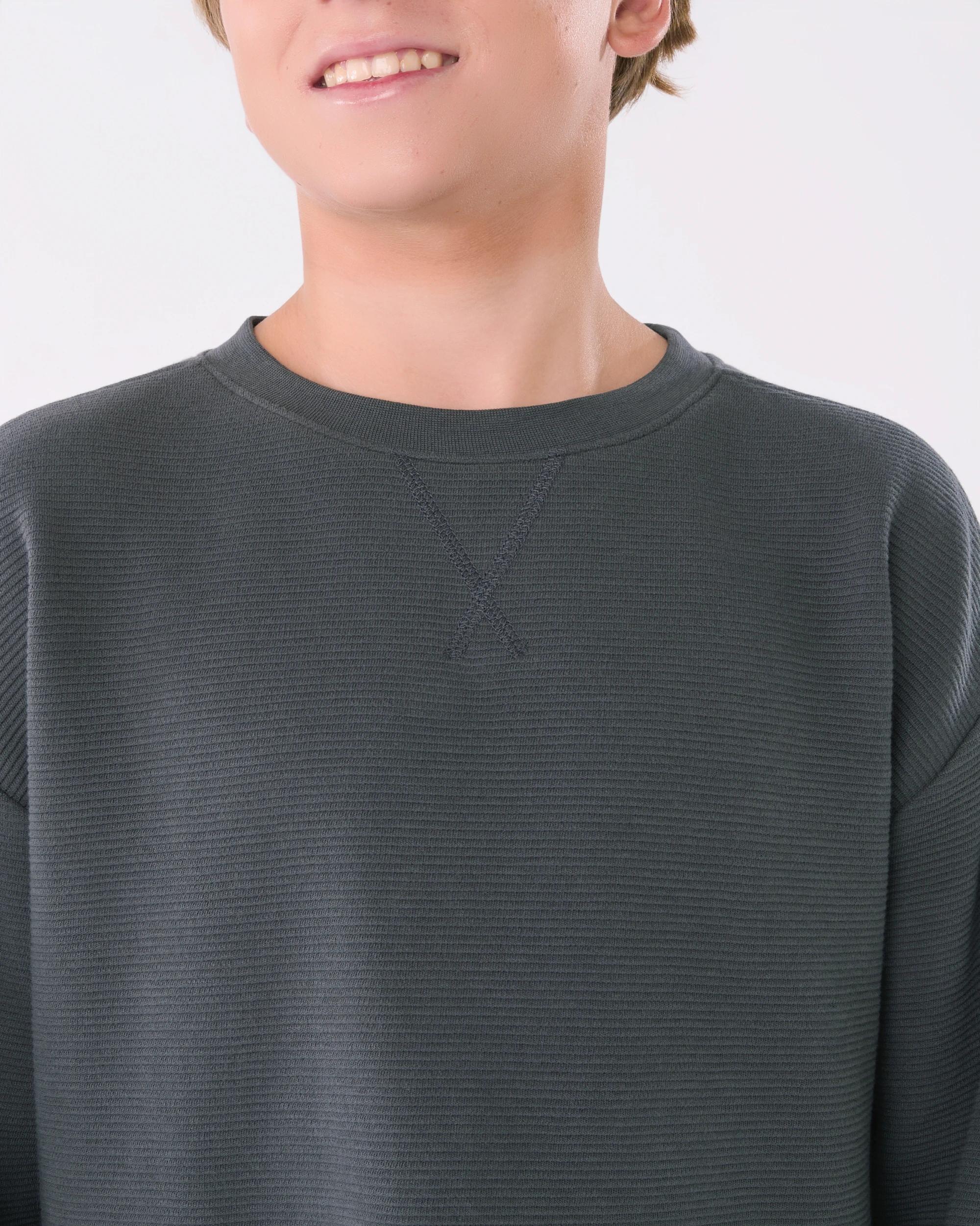 5 Long Sleeve Oversized Ottoman T-shirt Magnet, 5 of 7