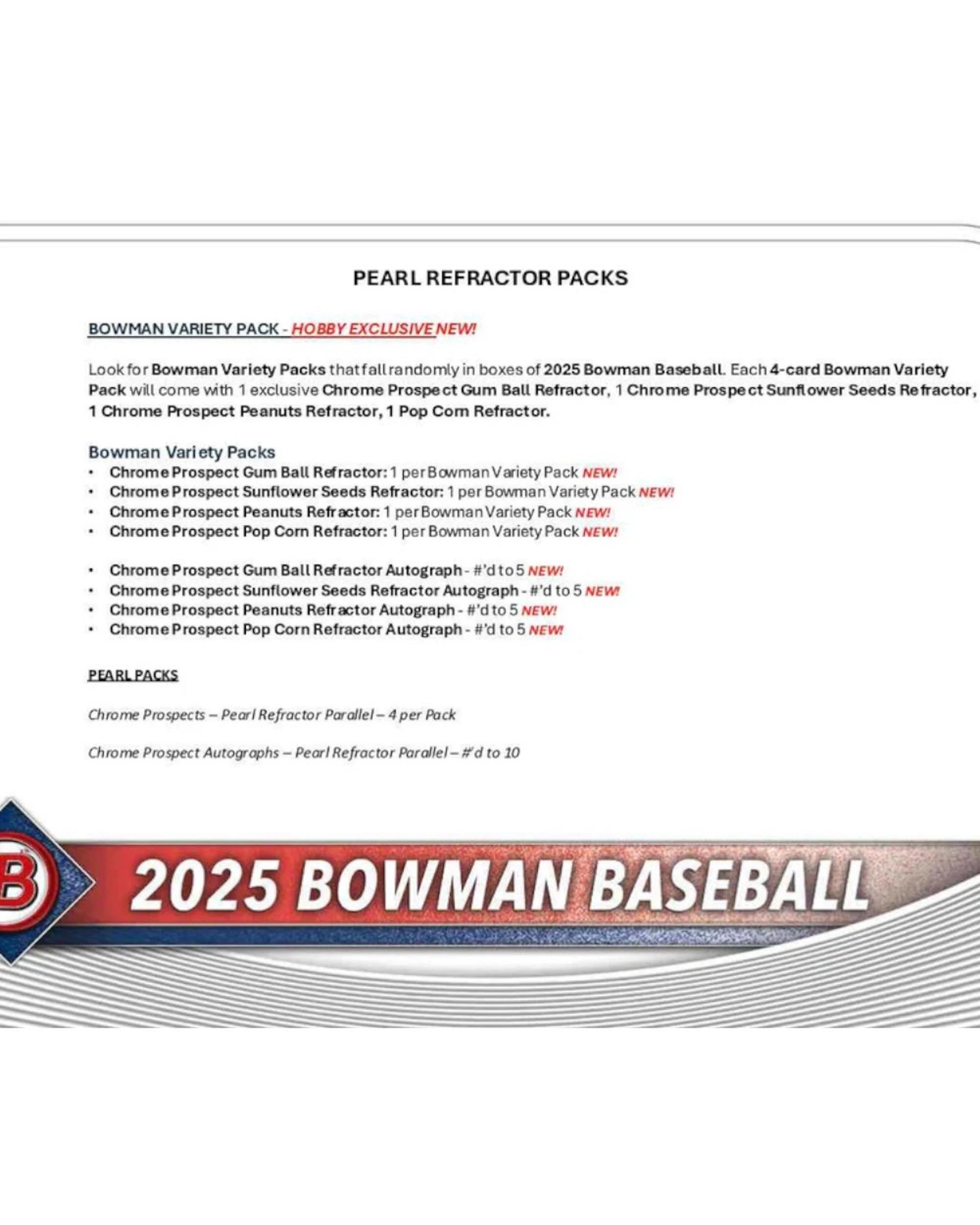 8 Topps 2025 MLB Bowman Baseball Draft Hobby Box, 8 of 8