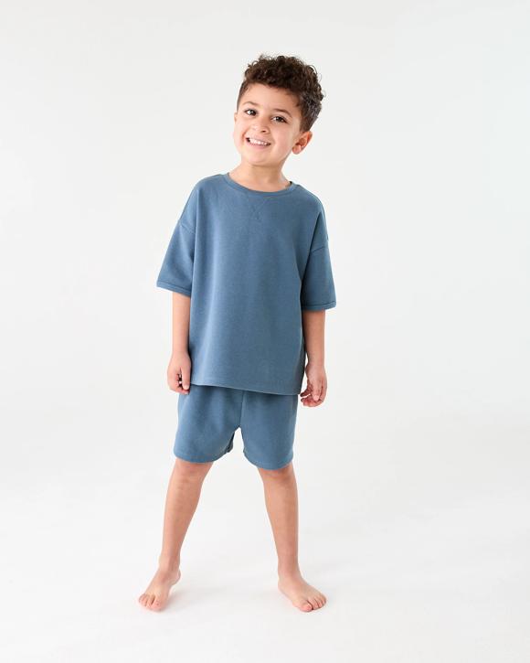 Short Sleeve Waffle Pyjama Set