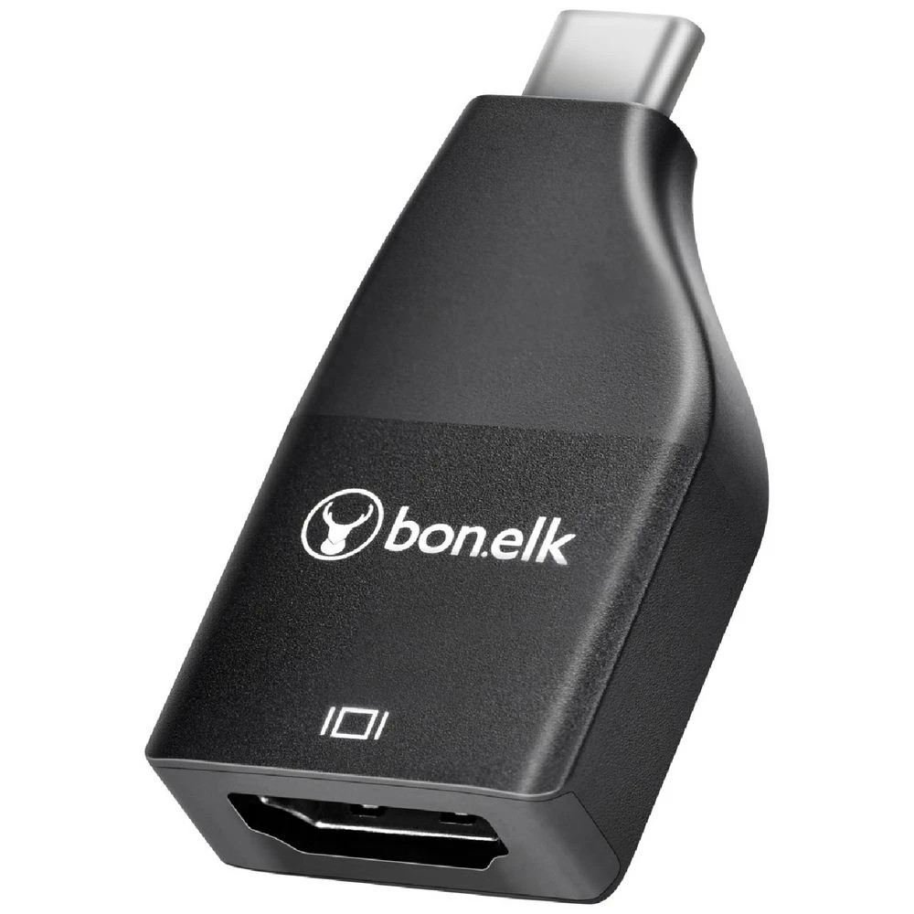 1 Bonelk USB-C to 4K HDMI Compact Adapter Black, 1 of 5