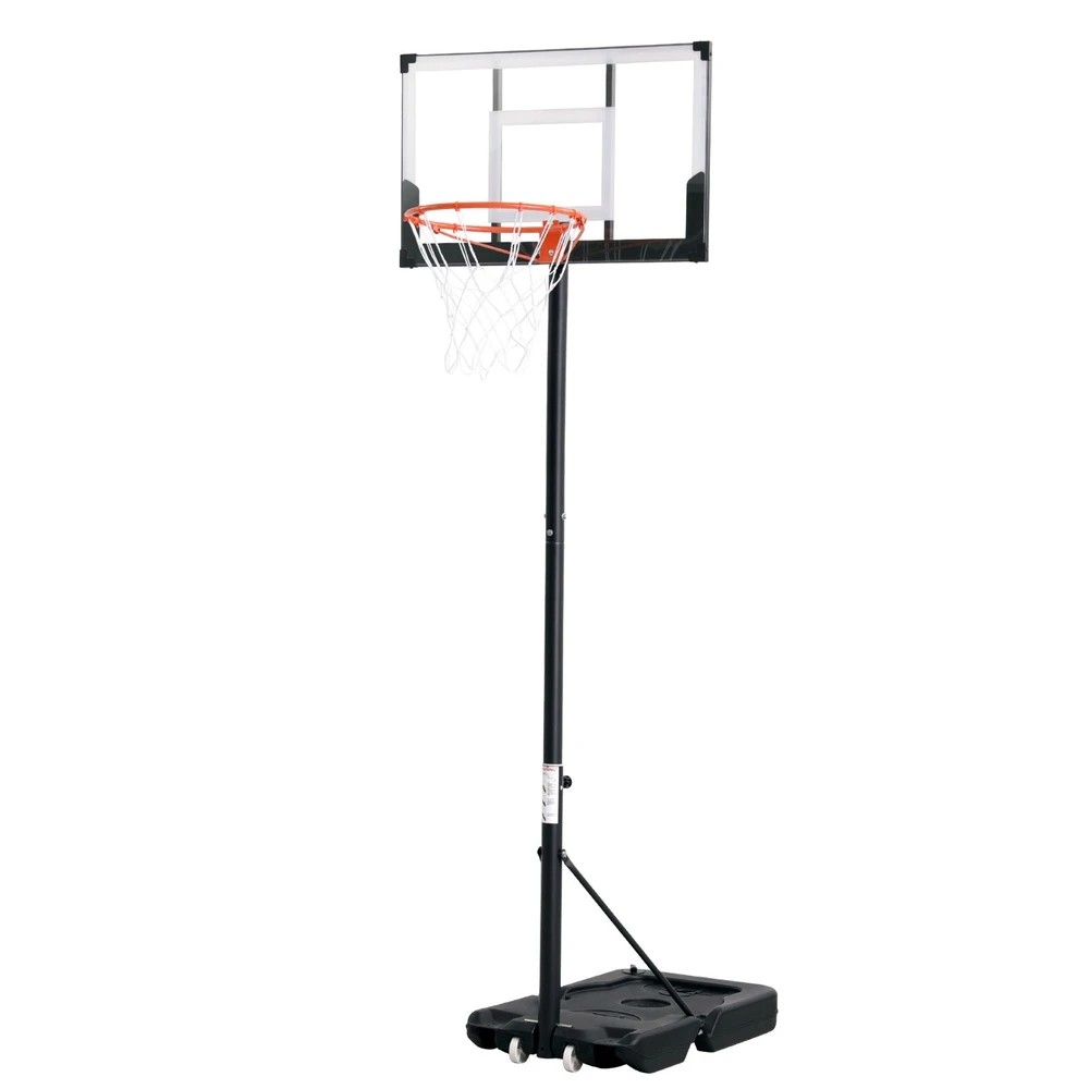 1 Everfit 3.05M Basketball Hoop Stand System Portable Height Adjustable w/ Knob - Multi, 1 of 6