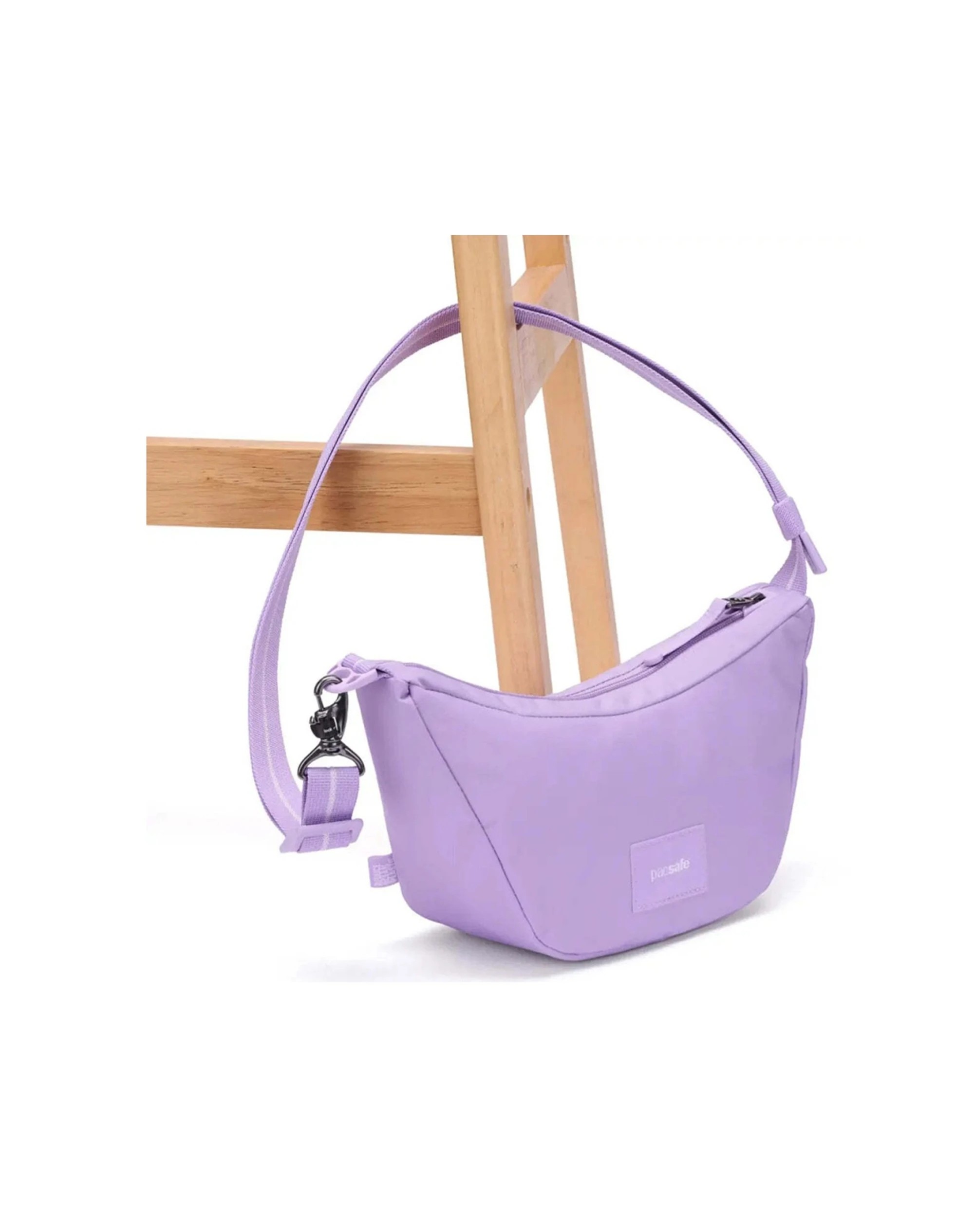 6 Pacsafe Go Lunar Anti-Theft Convertible Crossbody Bag Sling RFIDsafe Block Lavendar - Purple, 6 of 8