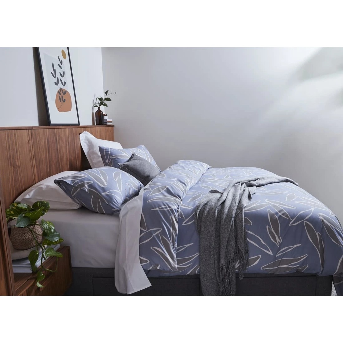 4 42cm Kira Cushion - Grey, 4 of 4