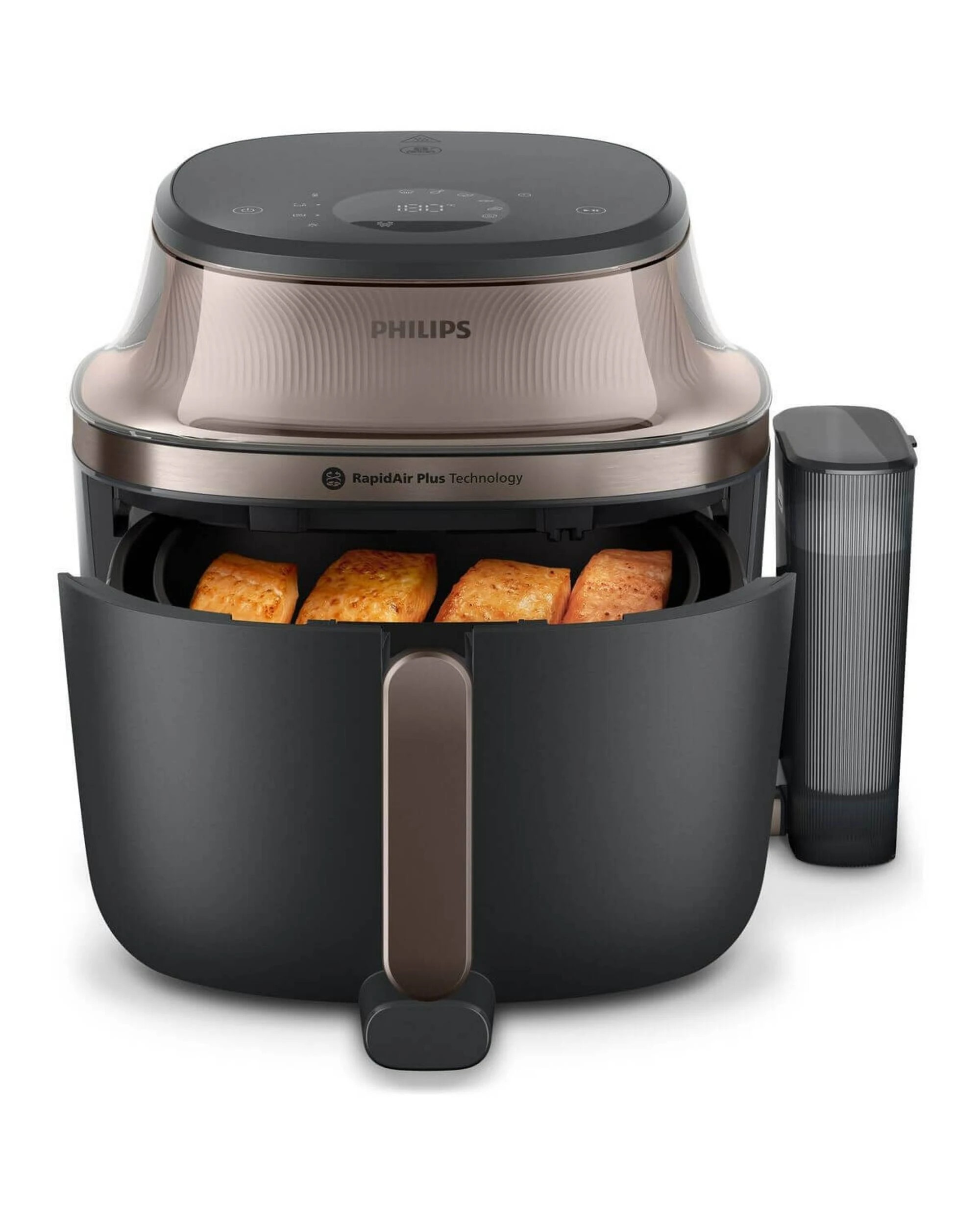 2 Philips 5000 Series 7.2L XXL Airfryer with Steam Black, 2 of 7
