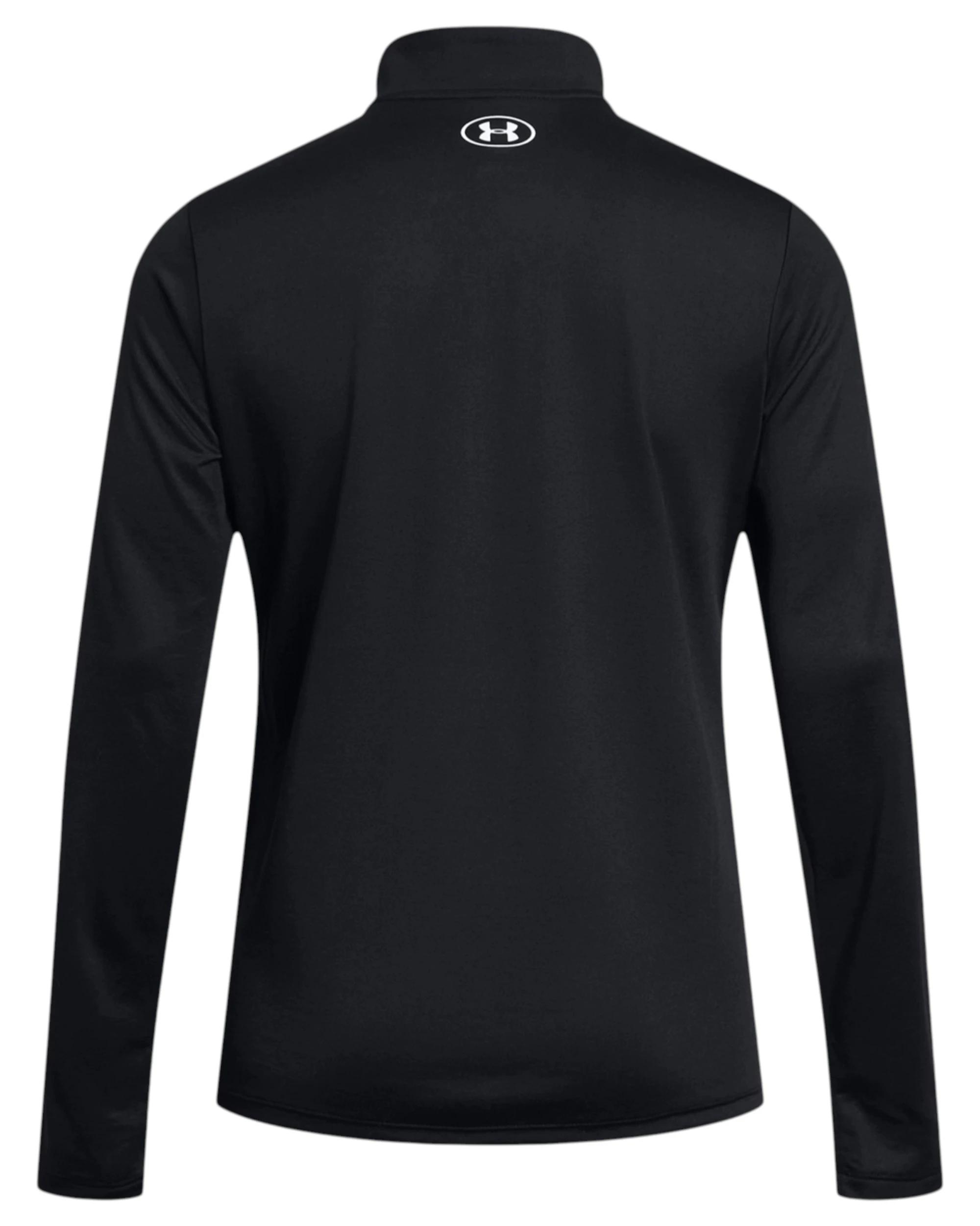 3 Under Armour Womens Tech 1/2 Zip Black Jacket Shirt BLACK, 3 of 4