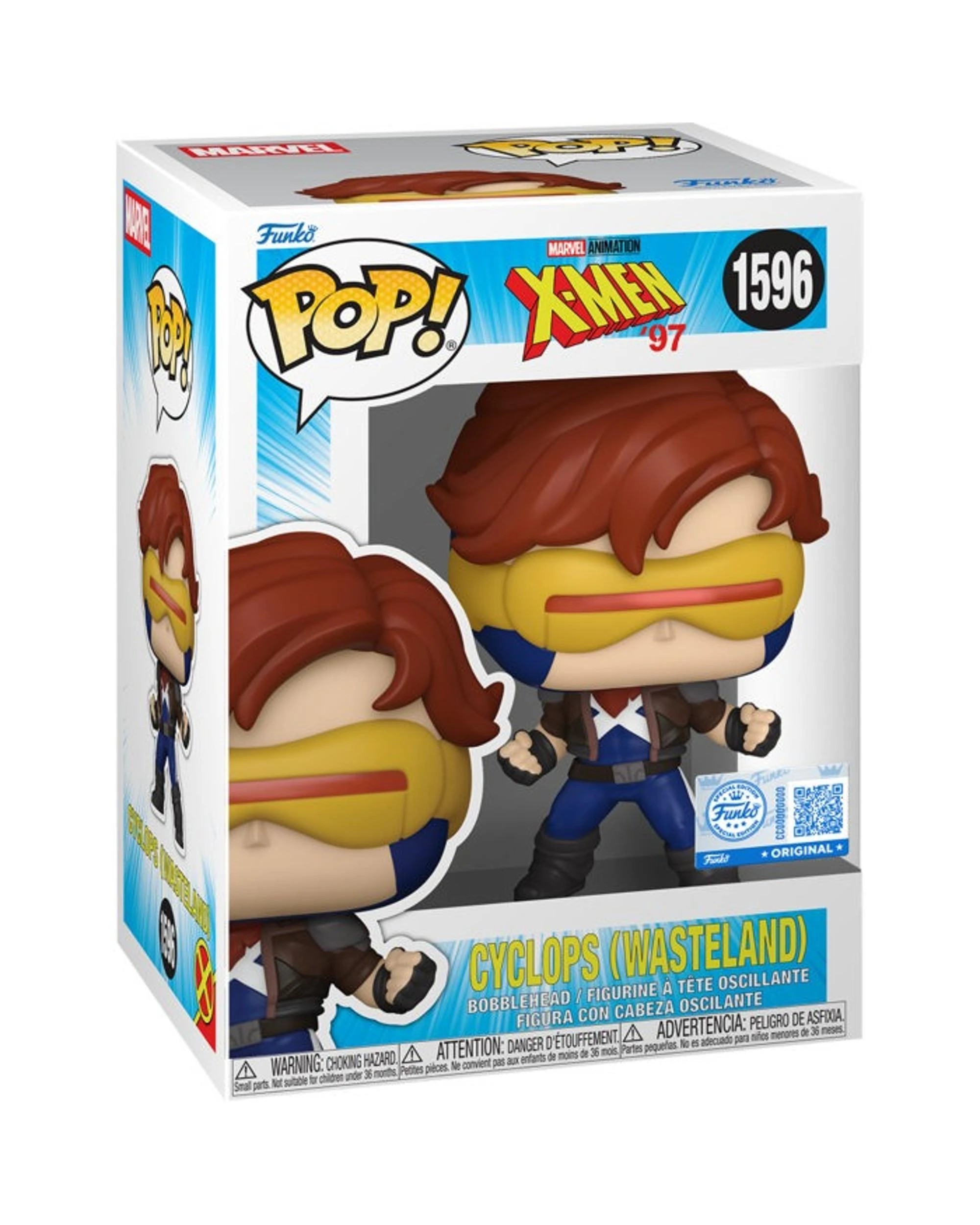 3 Marvel X-Men 97 Cyclops - Wasteland -  Bobblehead Funko POP! Vinyl, 3 of 3