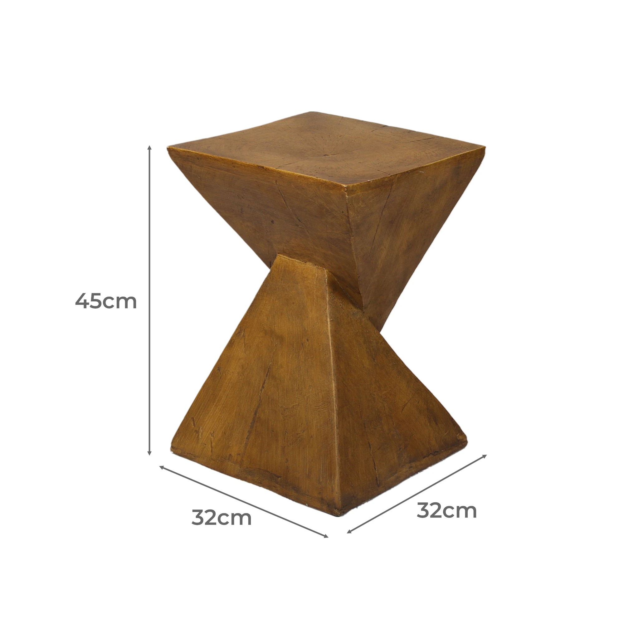 3 Levede Side Table Coffee Terrazzo Magnesia Concrete Stool Stand Outdoor, 3 of 6