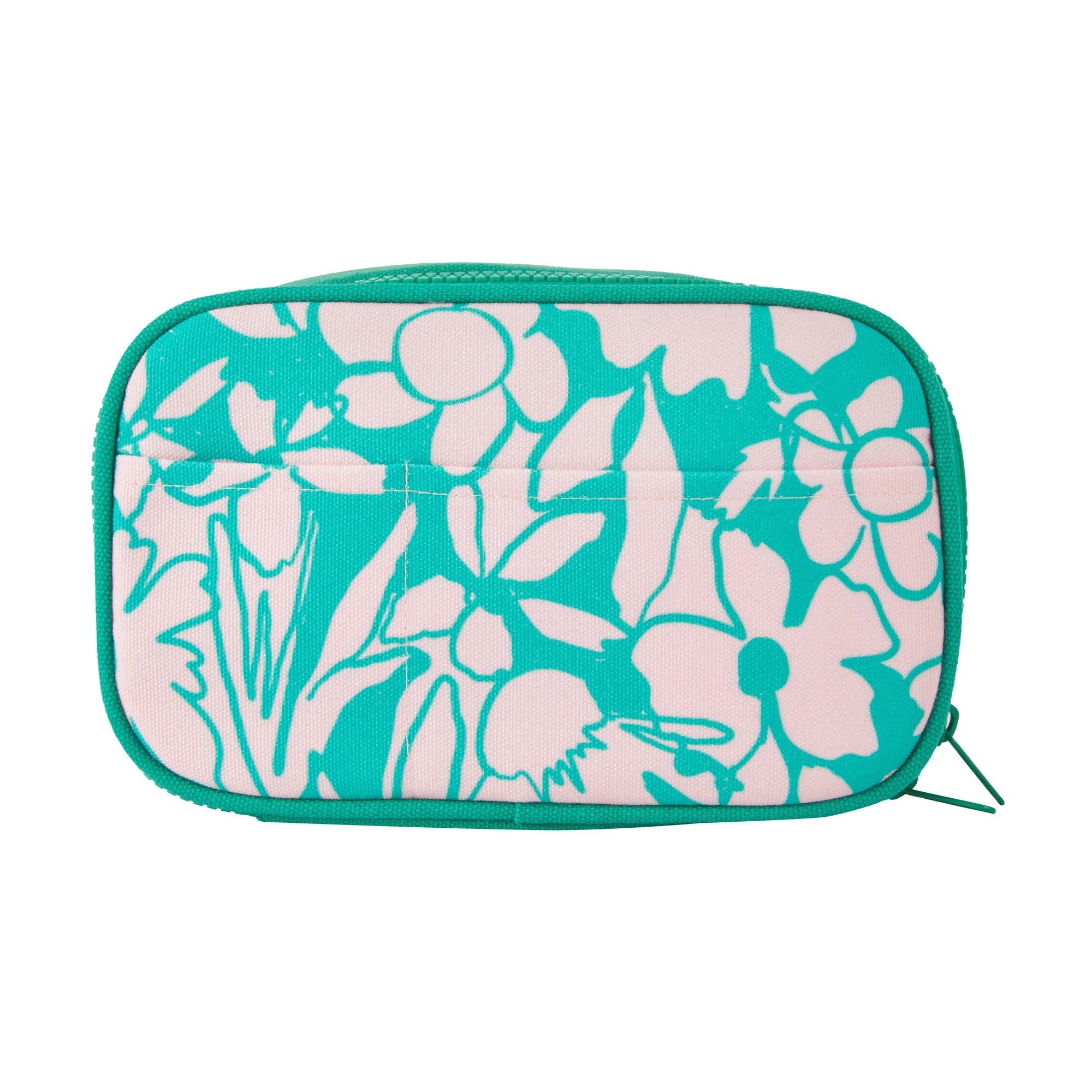 1 Zip Top Pencil Case - Floral, 1 of 7
