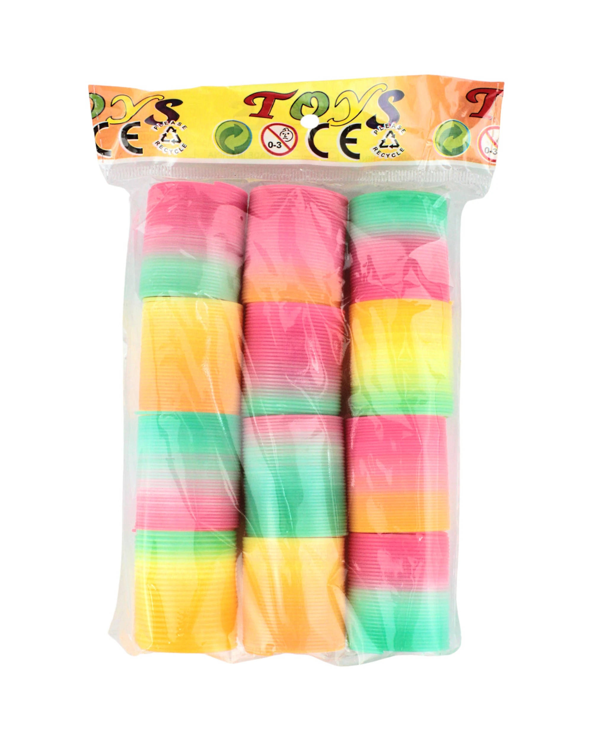 2 Partyrama Ombre Slinky Springs Pack of 12, 2 of 3