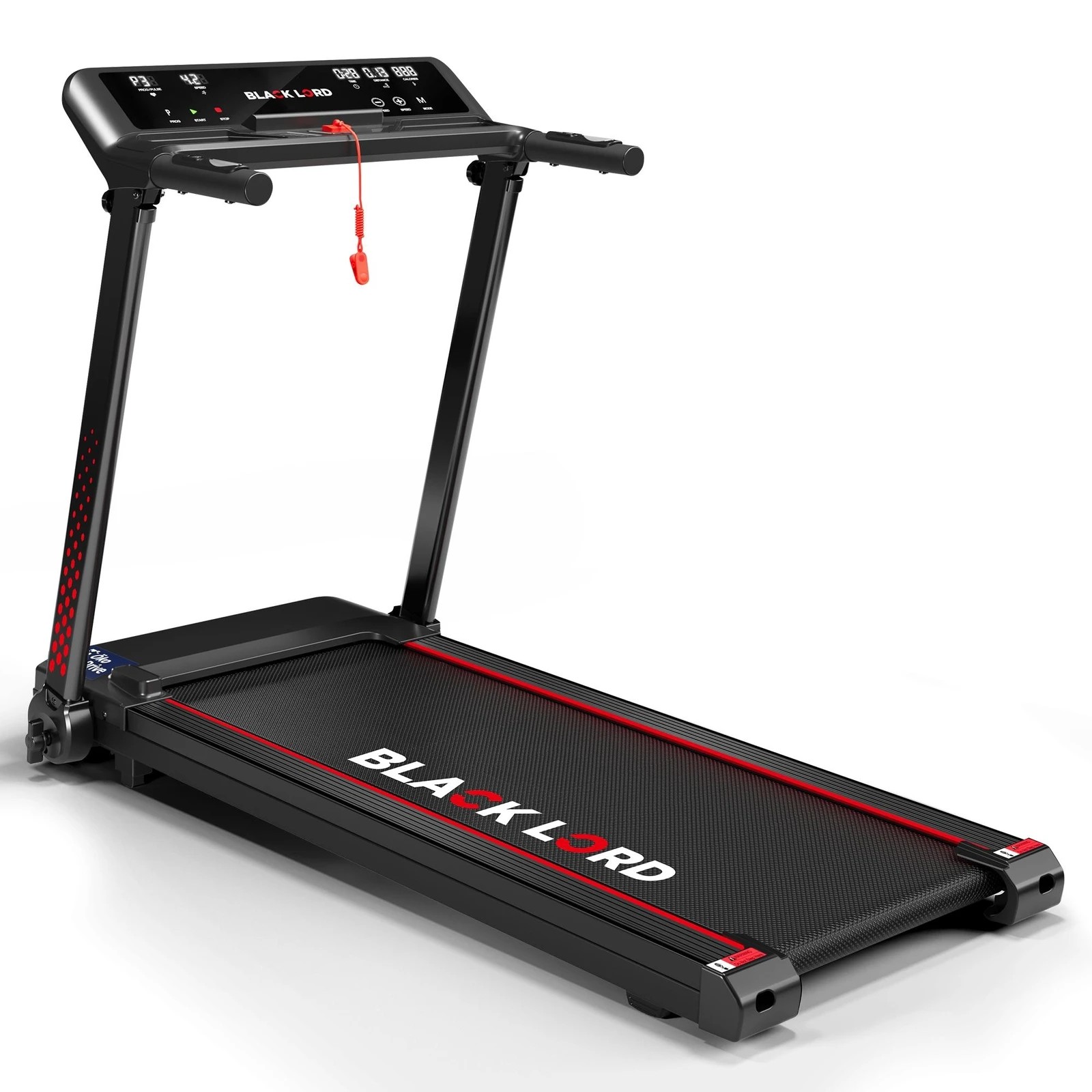 1 Black Lord Treadmill Electric Exercise Foldable Running Machine Home Gym Fitness - Black, 1 of 10
