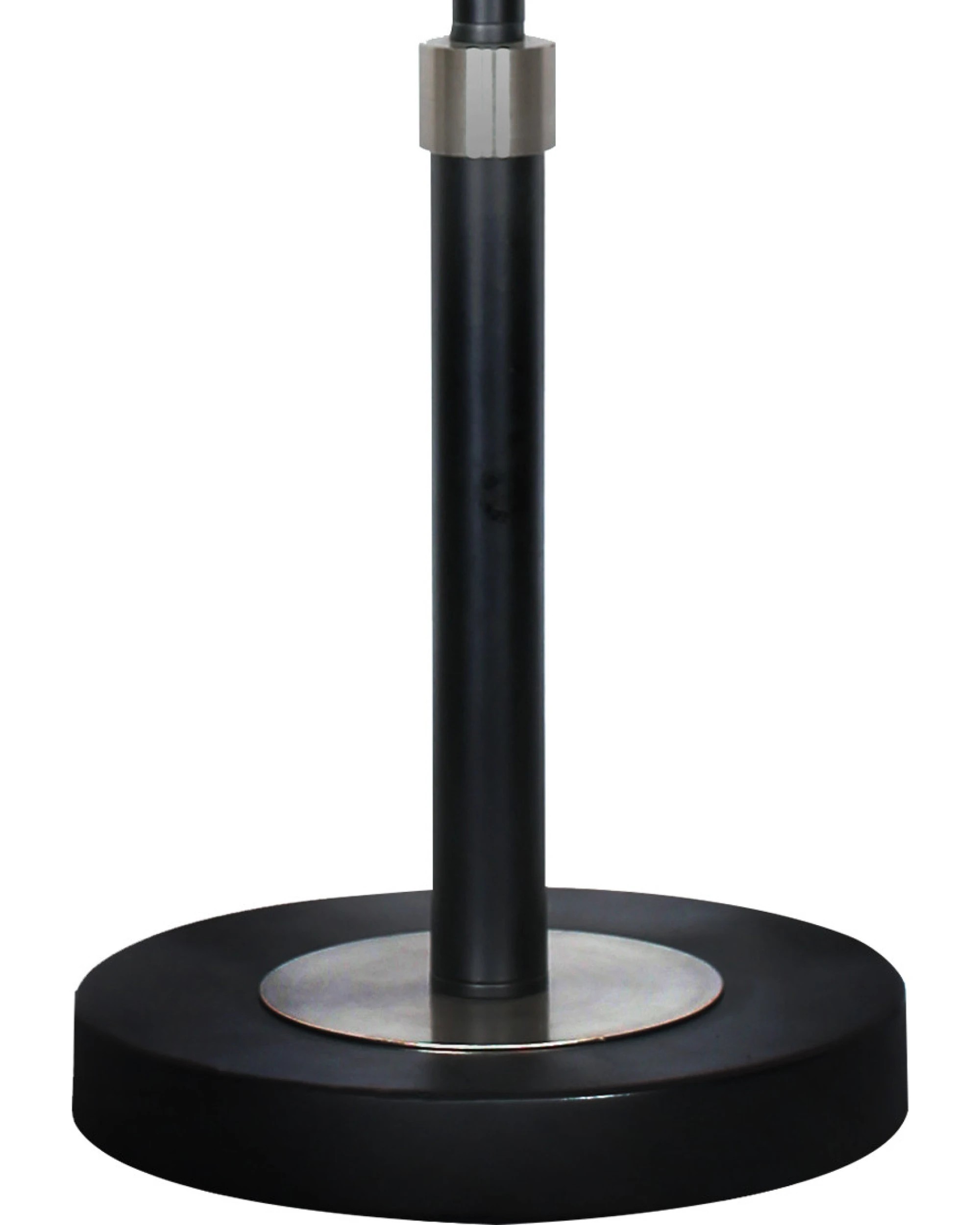 3 Sarantino Metal Table Lamp with Linen Drum Shade, 3 of 10