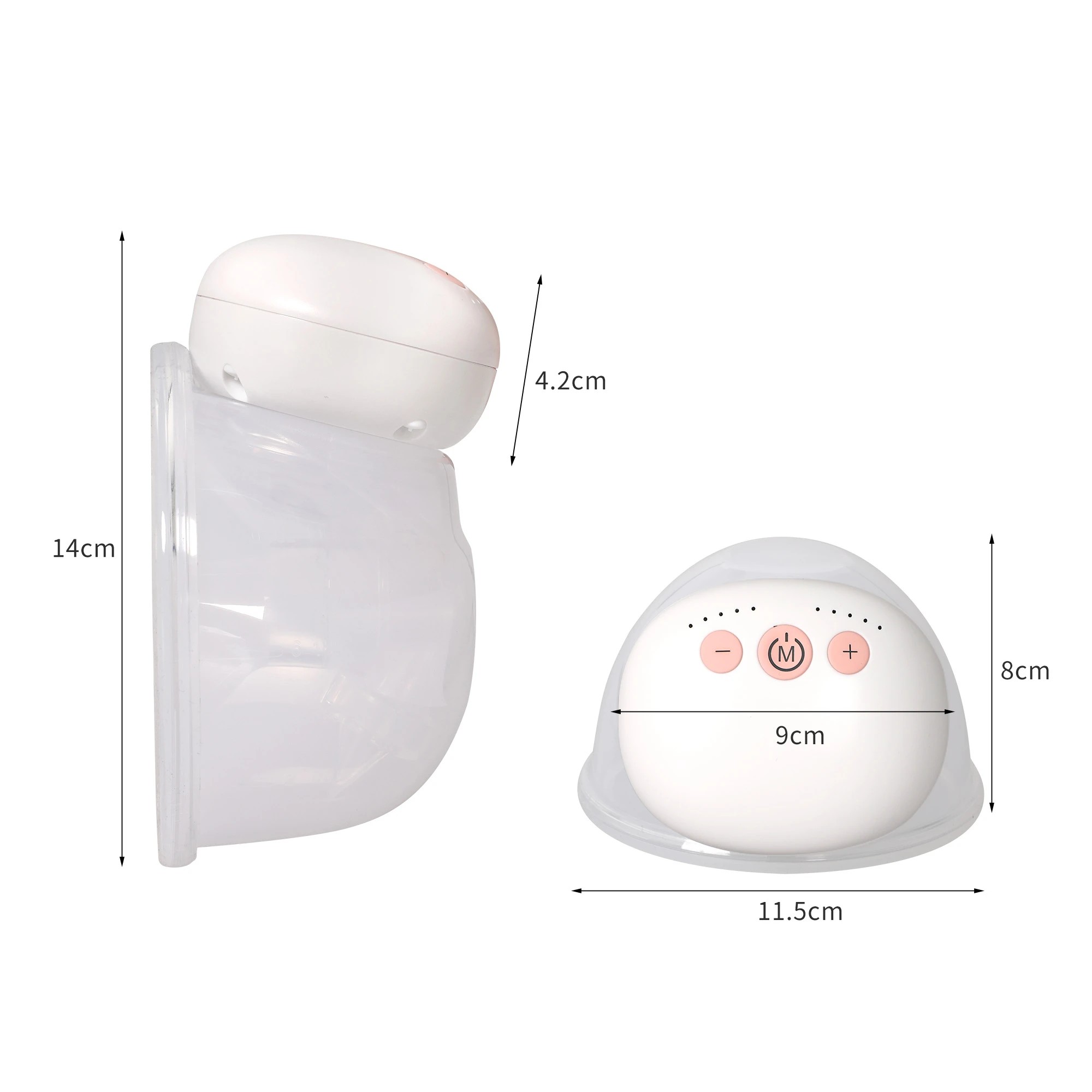3 Portable Electric Breast Pump Wearable Hands-Free, 3 of 6