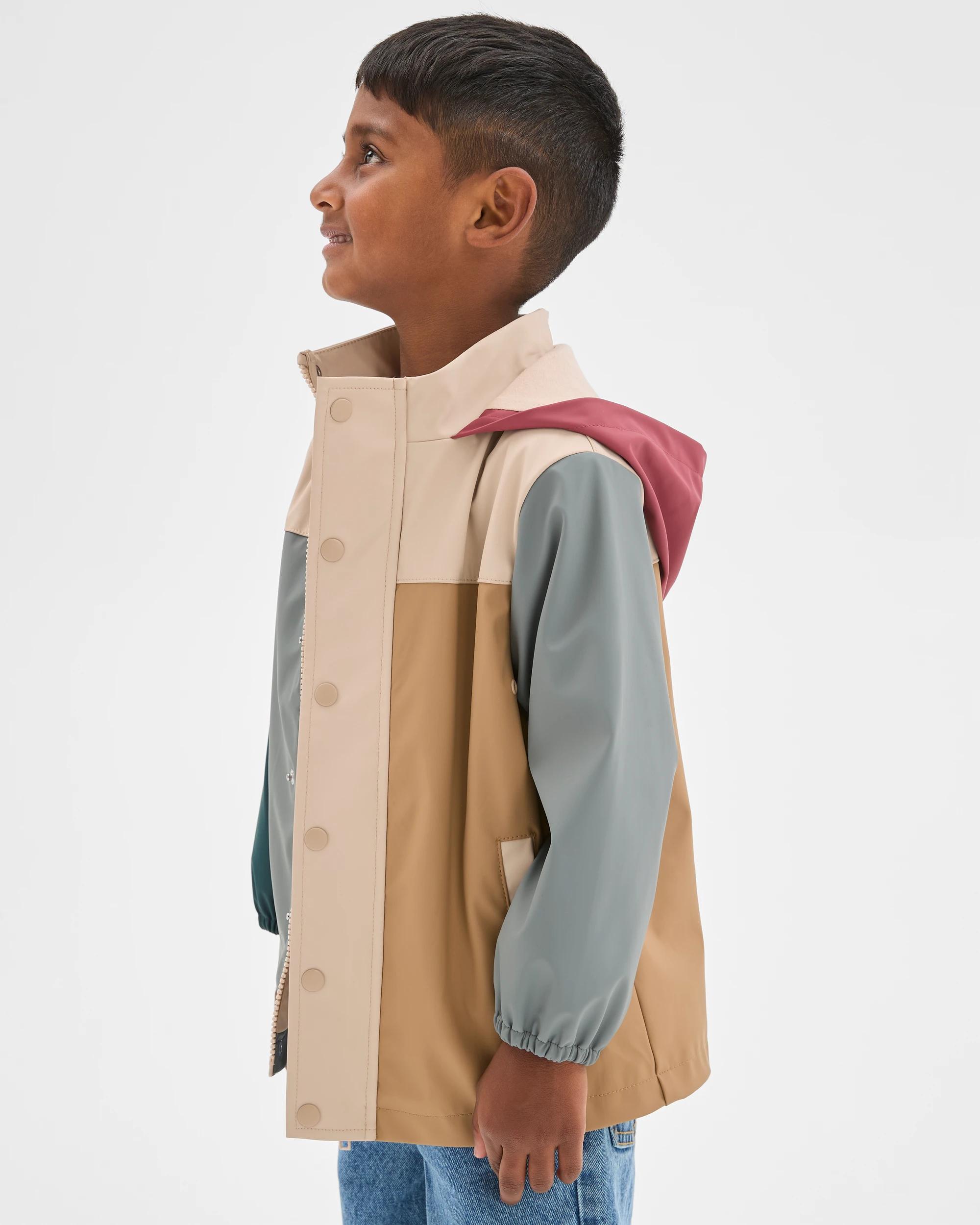 5 Target Kids Spliced Hooded Spray Jacket MULTI, 5 of 6