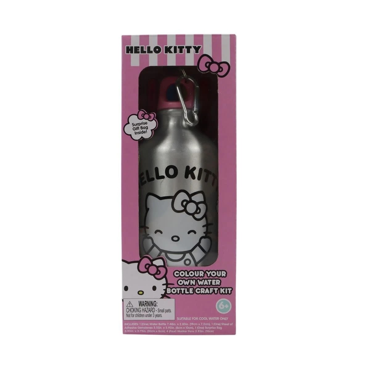 1 Hello Kitty Colour Your Own Water Bottle Craft Kit, 1 of 3