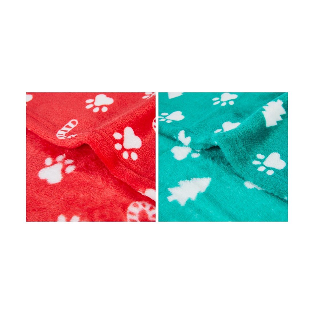 4 Christmas Pet Blanket - Assorted, 4 of 9